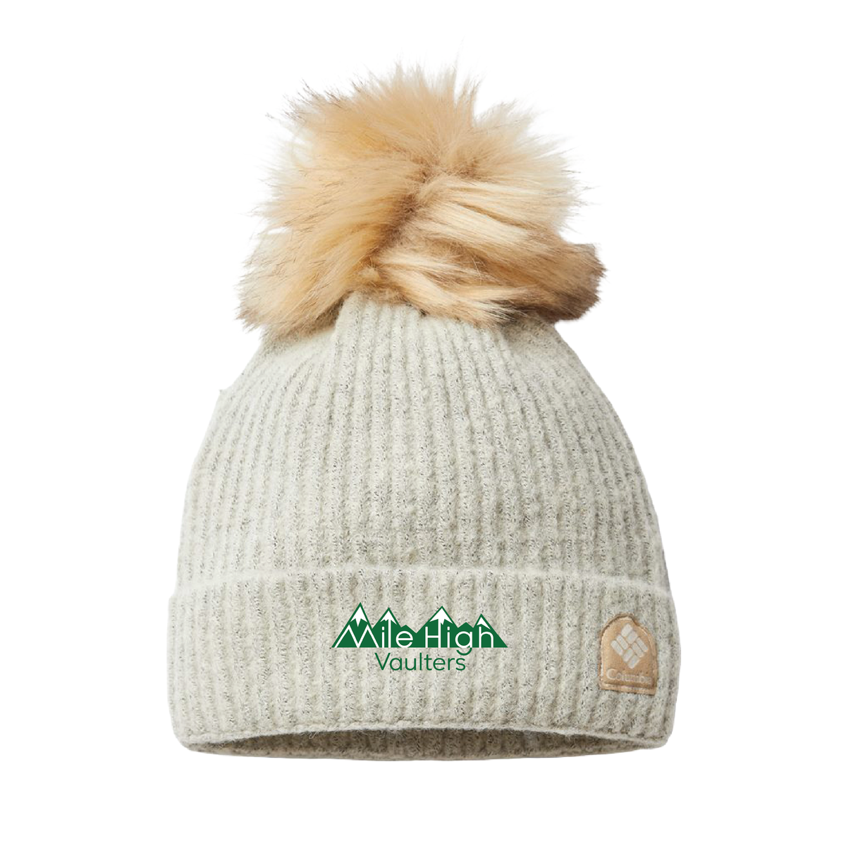 Mile High Vaulters Columbia Winter Pom Beanie