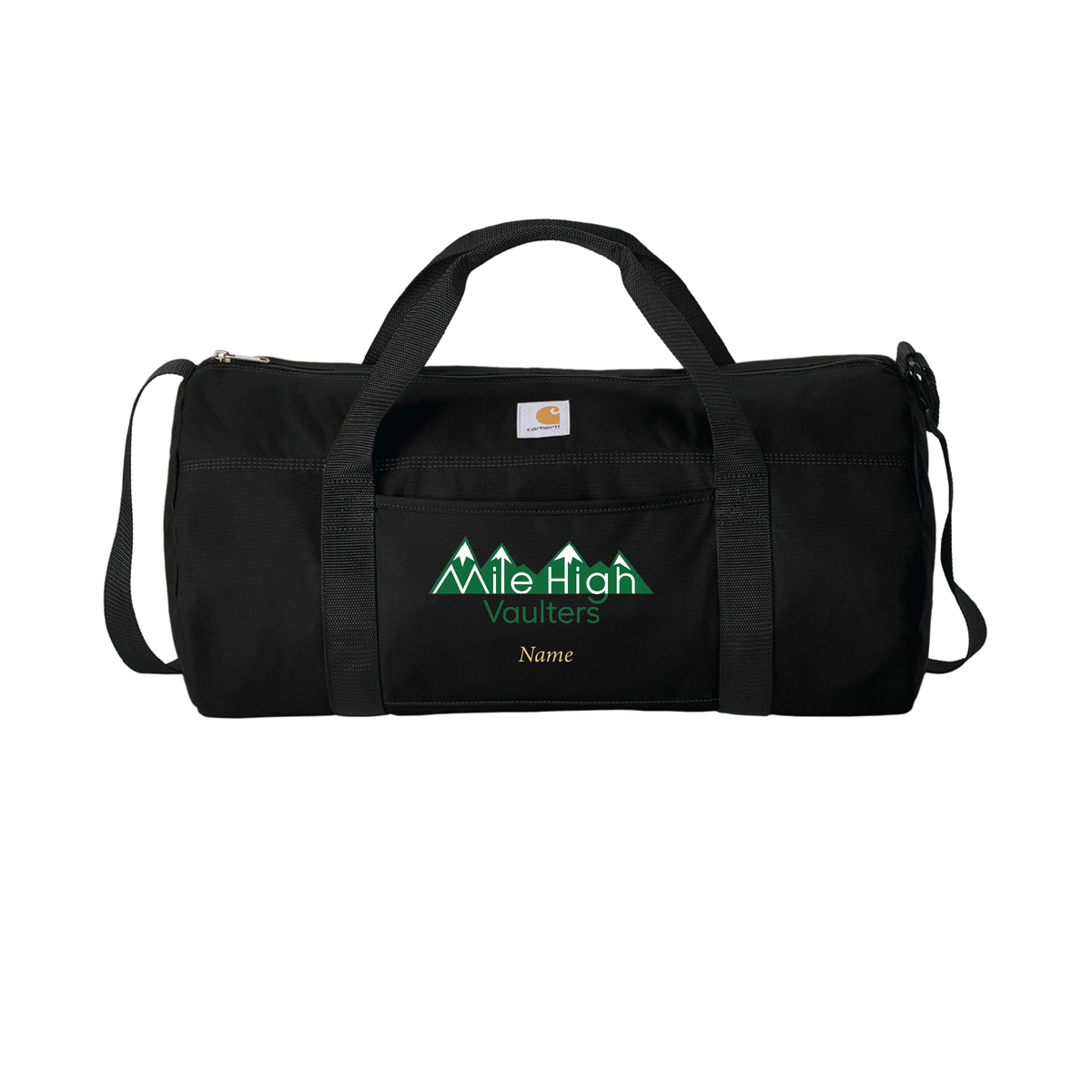 Mile High Vaulters Carhartt Canvas Packable Duffel with Pouch