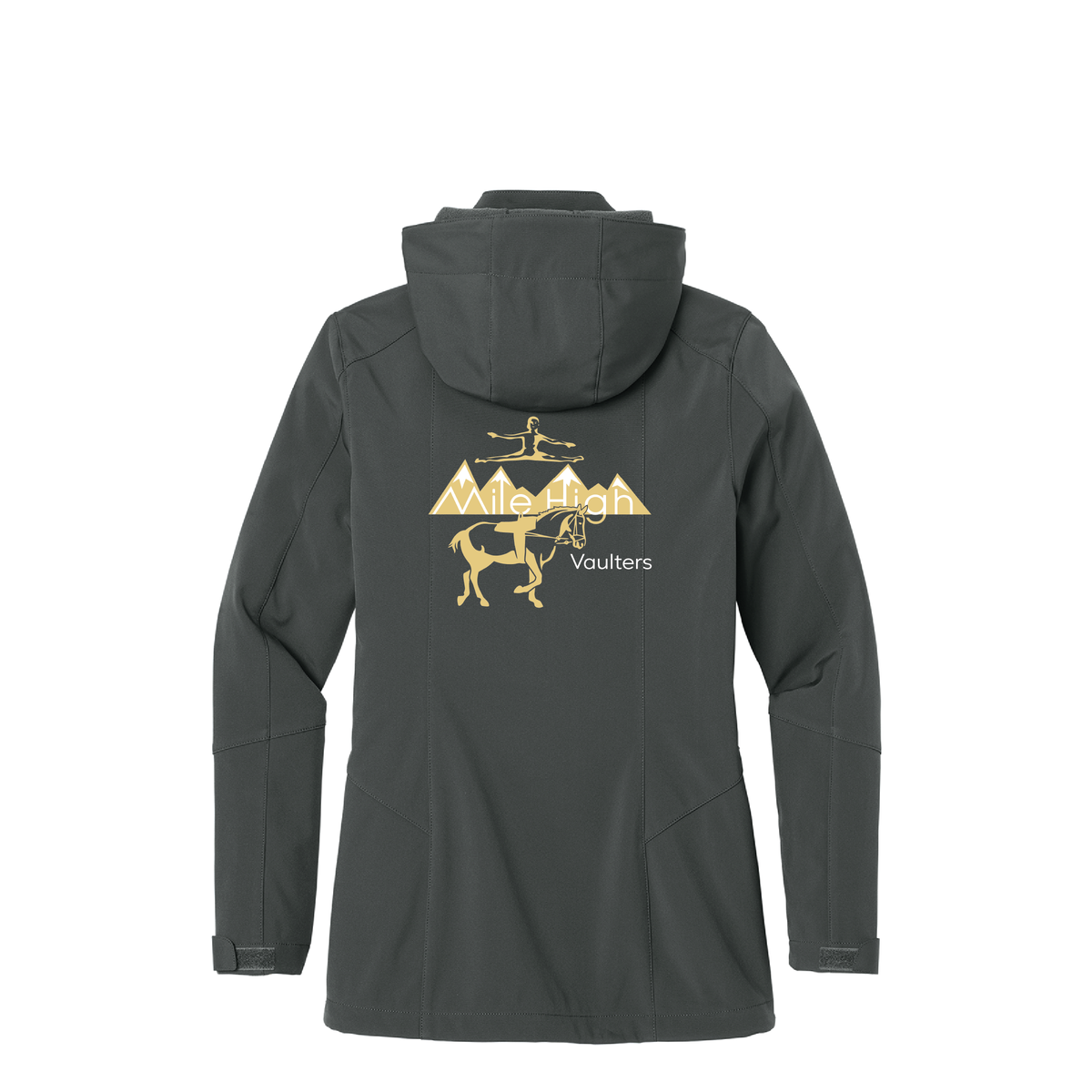 Mile High Vaulters Women's Eddie Bauer Hooded Soft Shell Parka