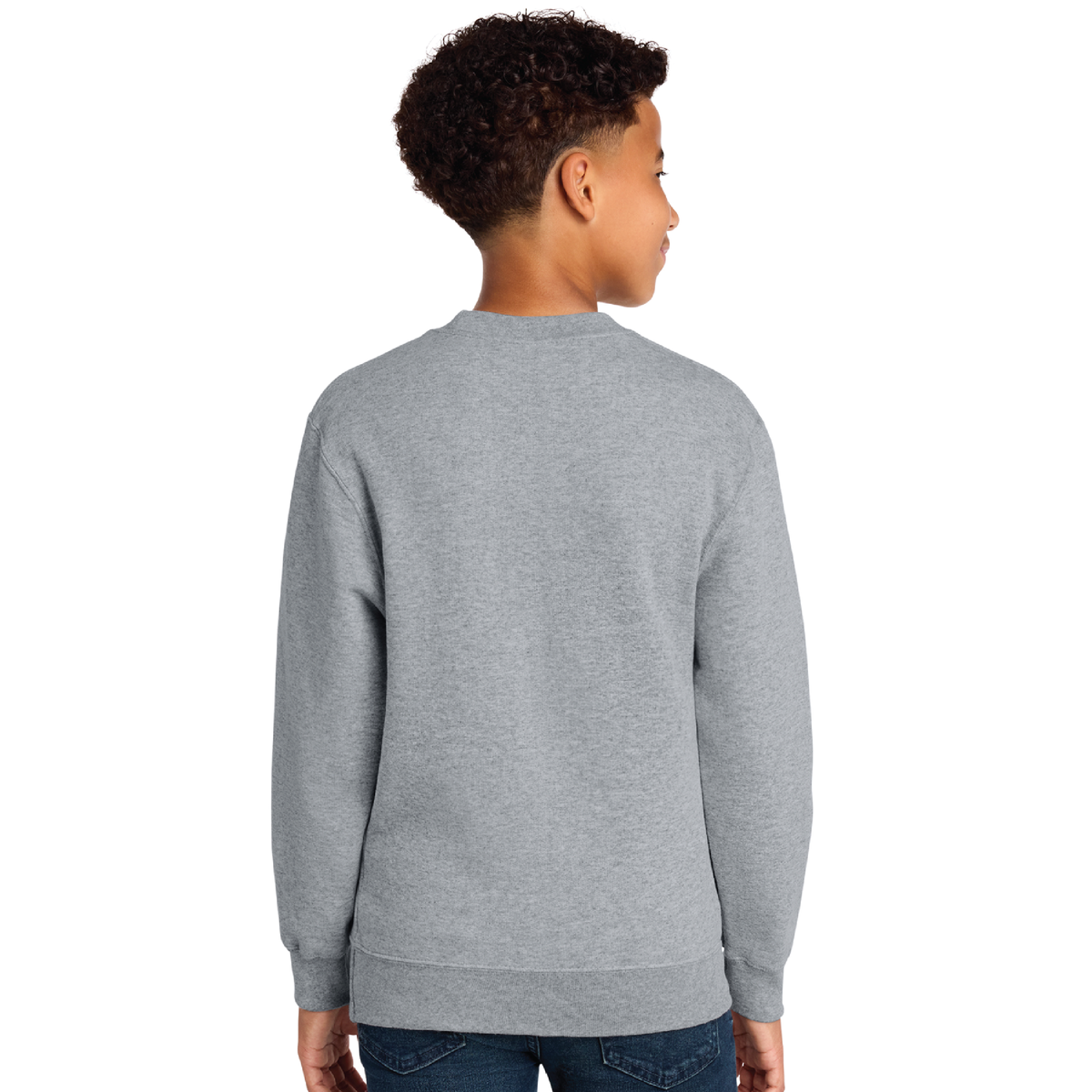 Mile High Vaulters Youth Port & Company Fleece Crewneck Sweatshirt