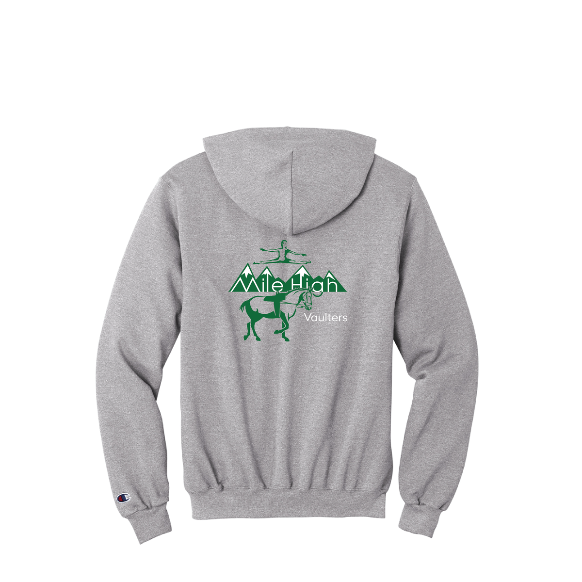 Mile High Vaulters Unisex Champion Powerblend Full-Zip Hoodie
