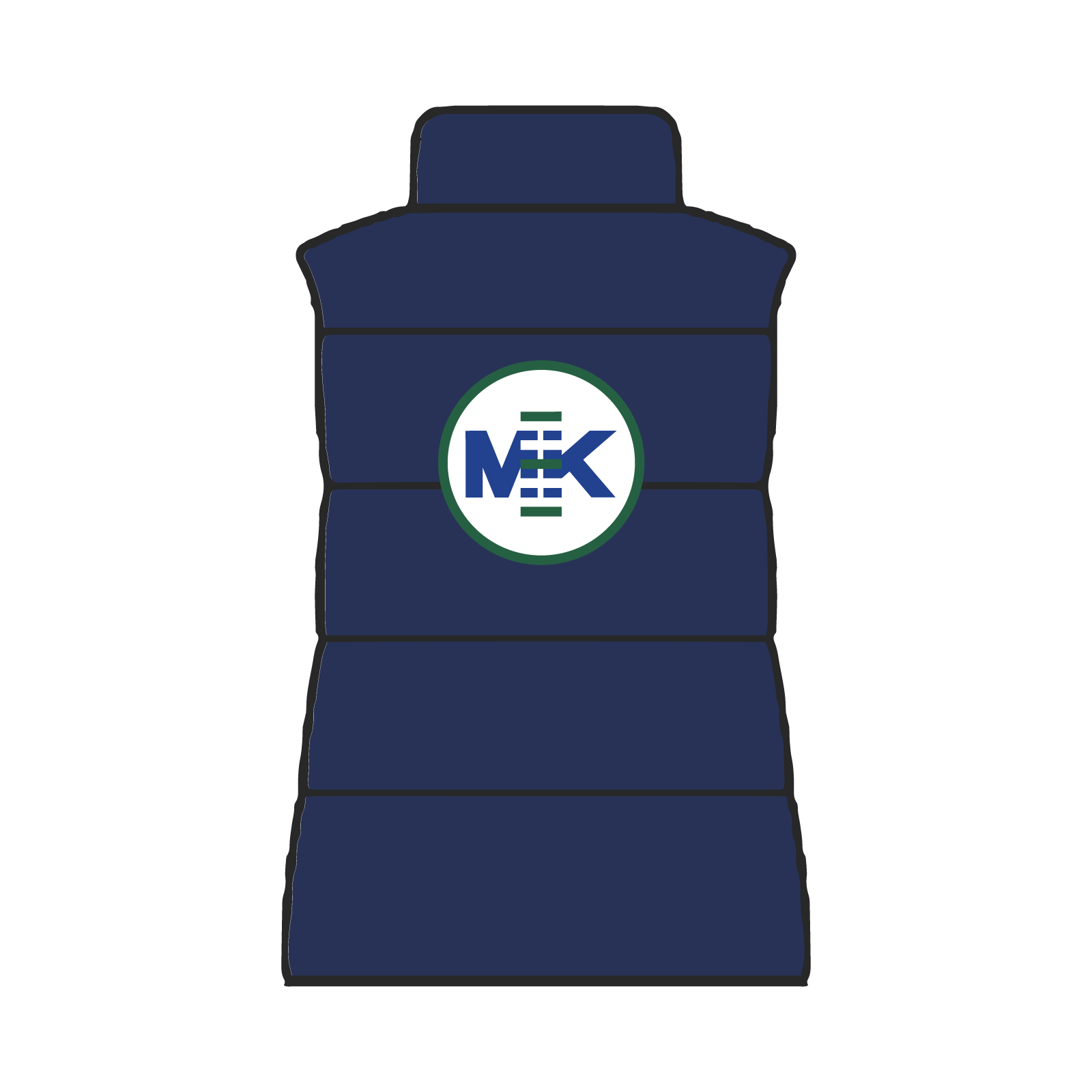 MK Equestrian Women's TKEQ 'EZ' Packable Down Vest