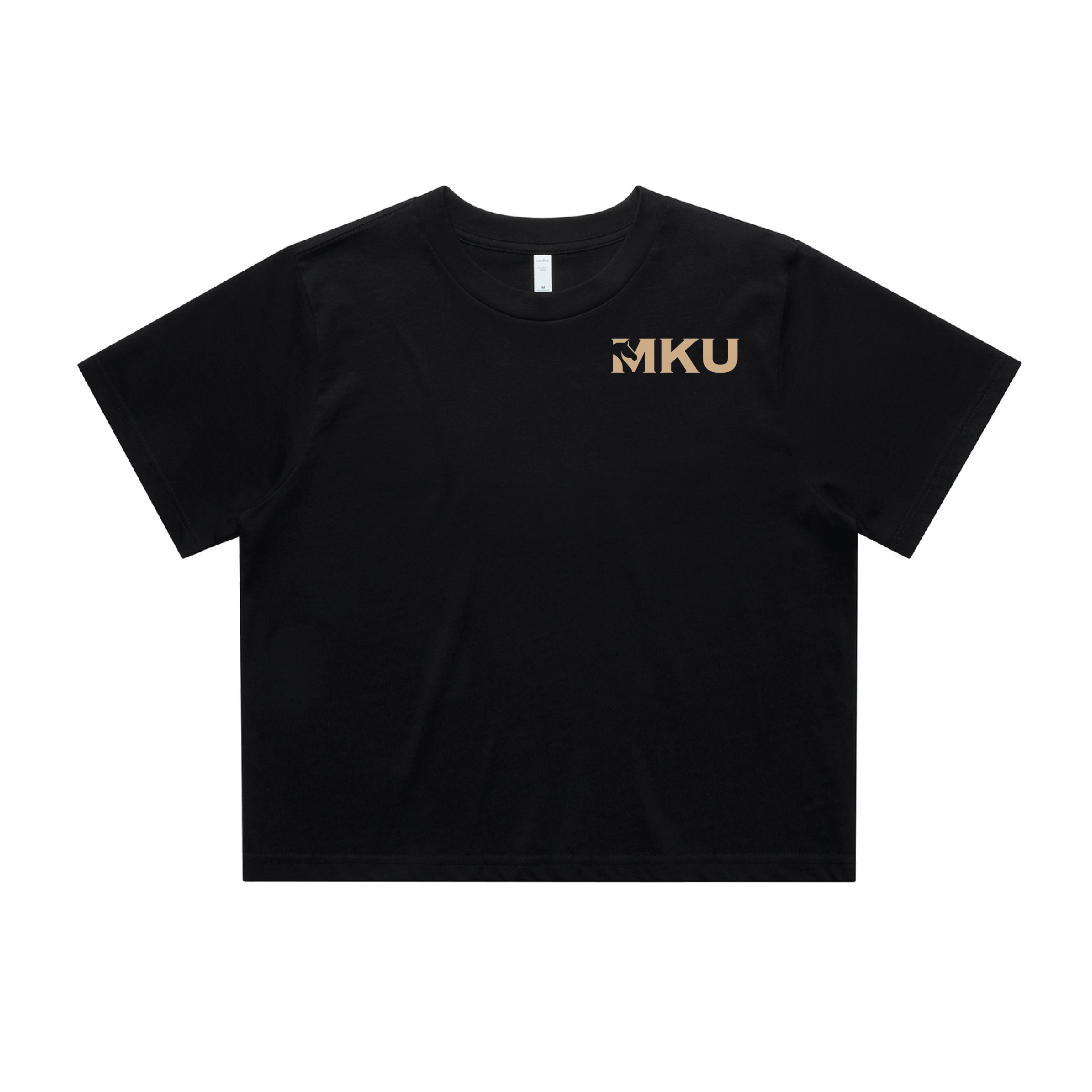 MKU Equestrian Women's AS Colour Classic Crop Tee
