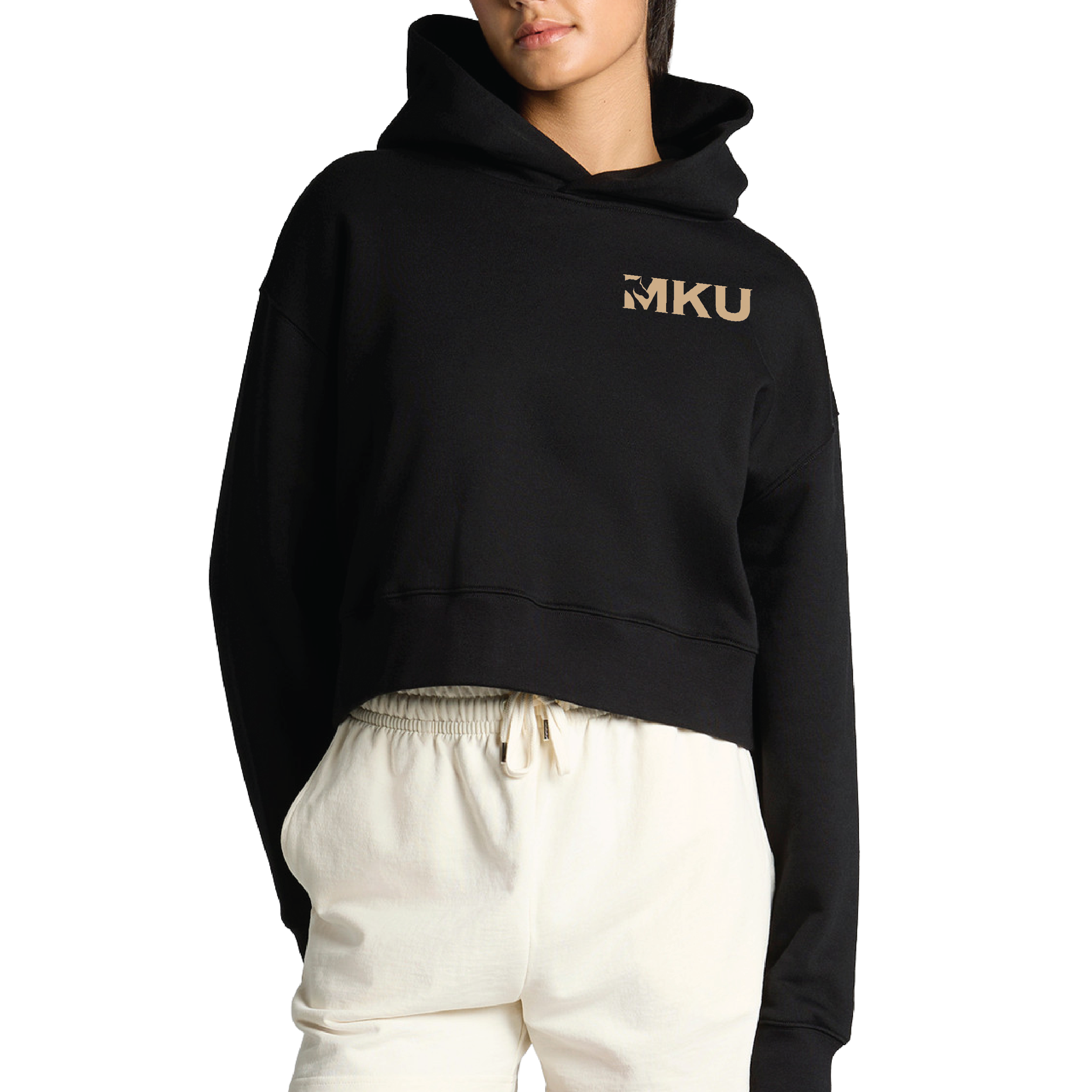 MKU Equestrian Women's AS Colour Relax Crop Hood
