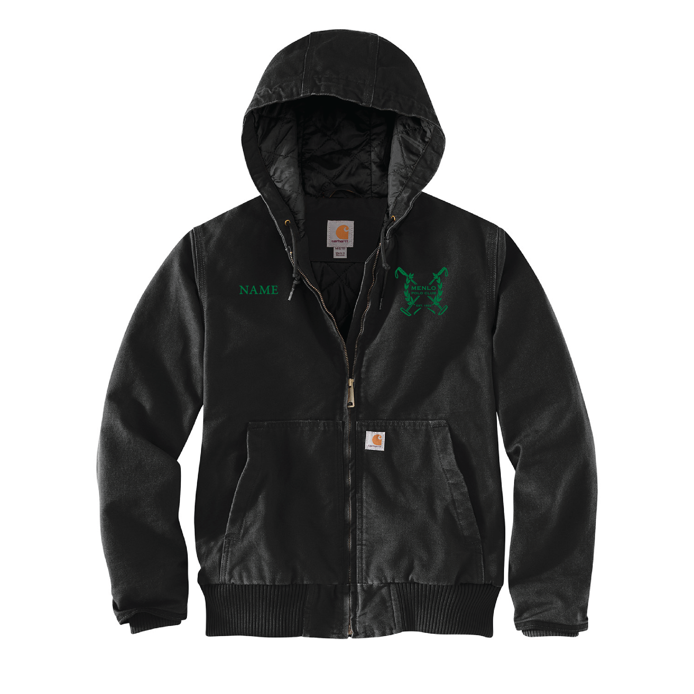 Menlo Polo Club Women's Carhartt Washed Duck Active Jacket