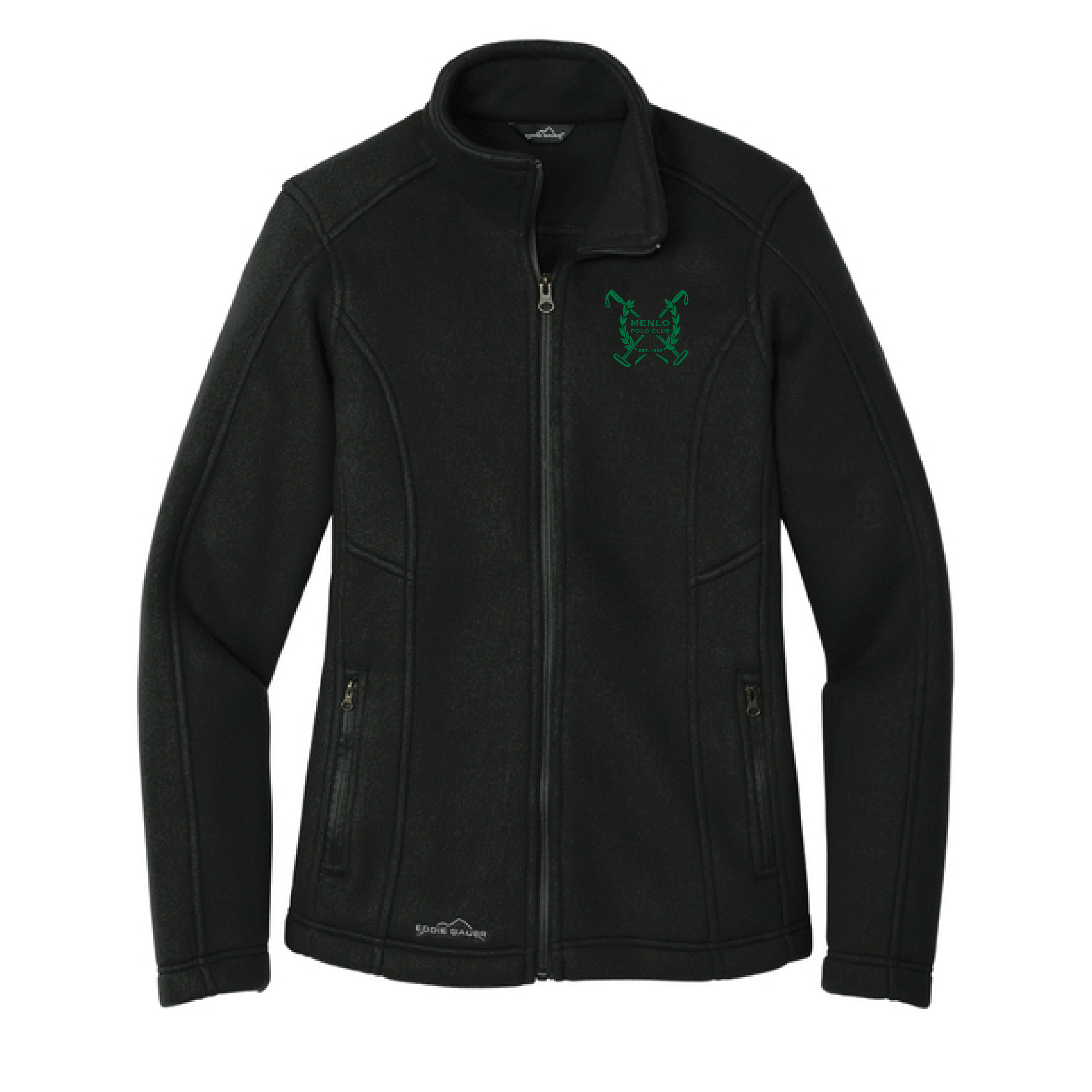 Menlo Polo Club Women's Eddie Bauer Full-Zip Fleece Jacket