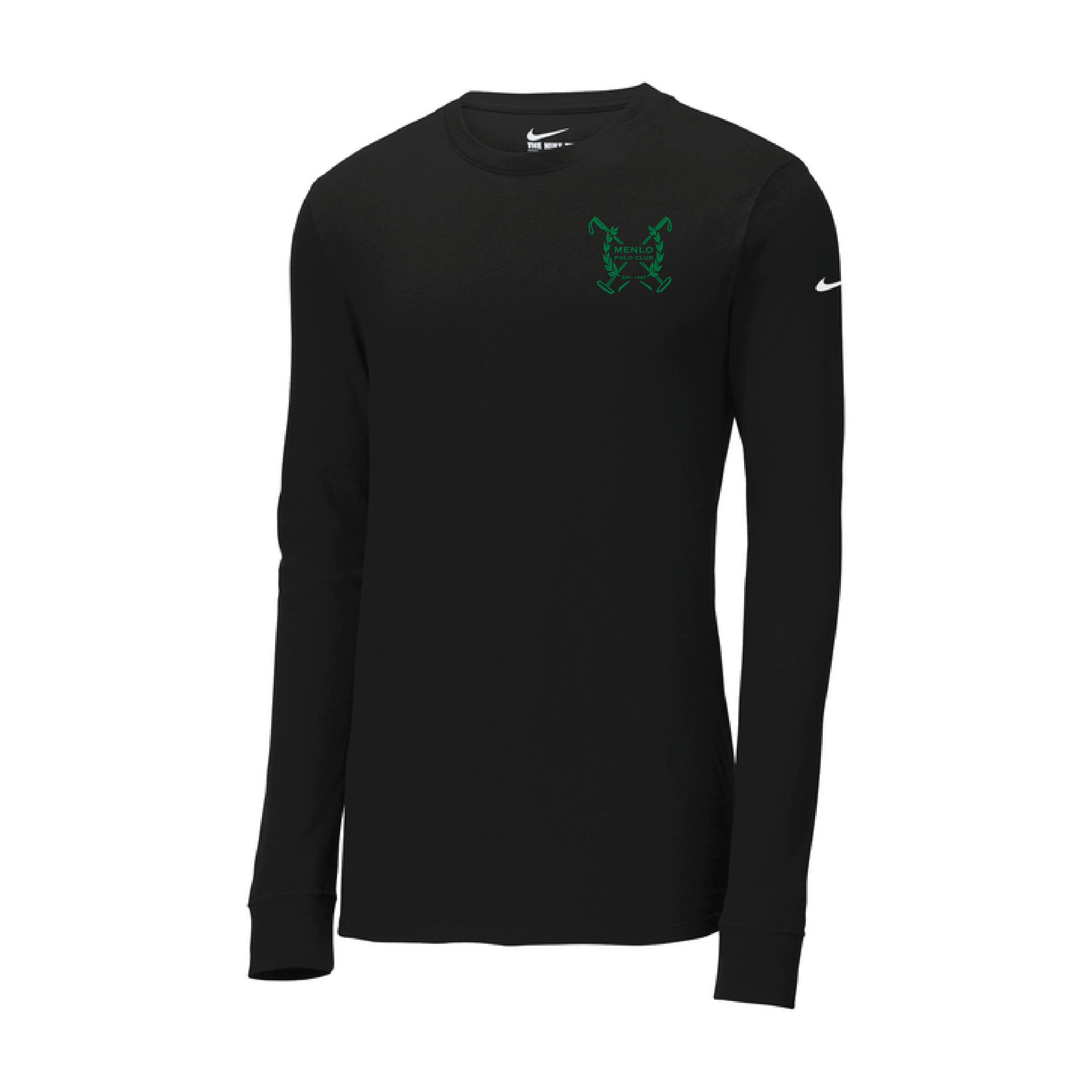 Menlo Polo Club Men's Nike Dri-FIT Long Sleeve Tee