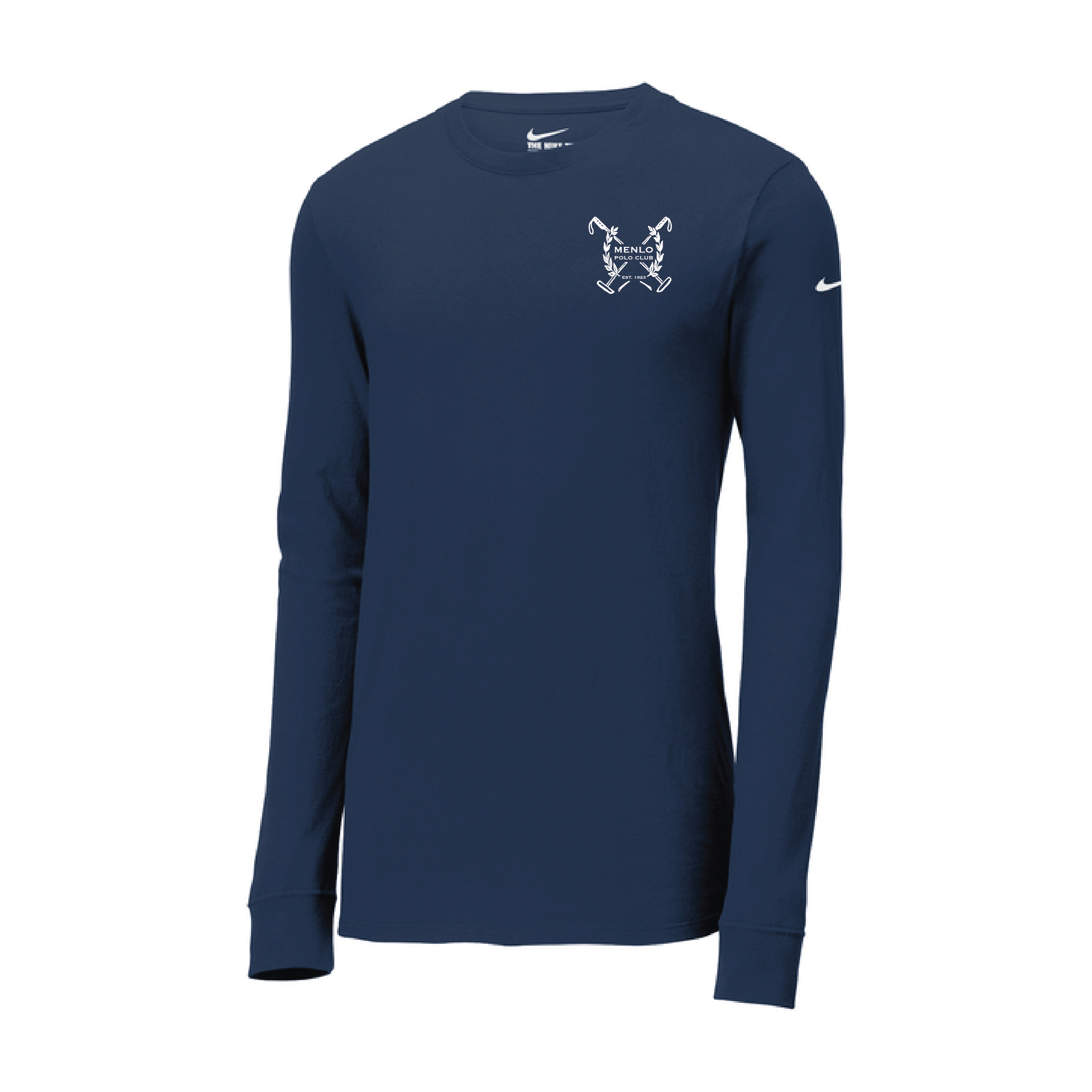 Menlo Polo Club Men's Nike Dri-FIT Long Sleeve Tee