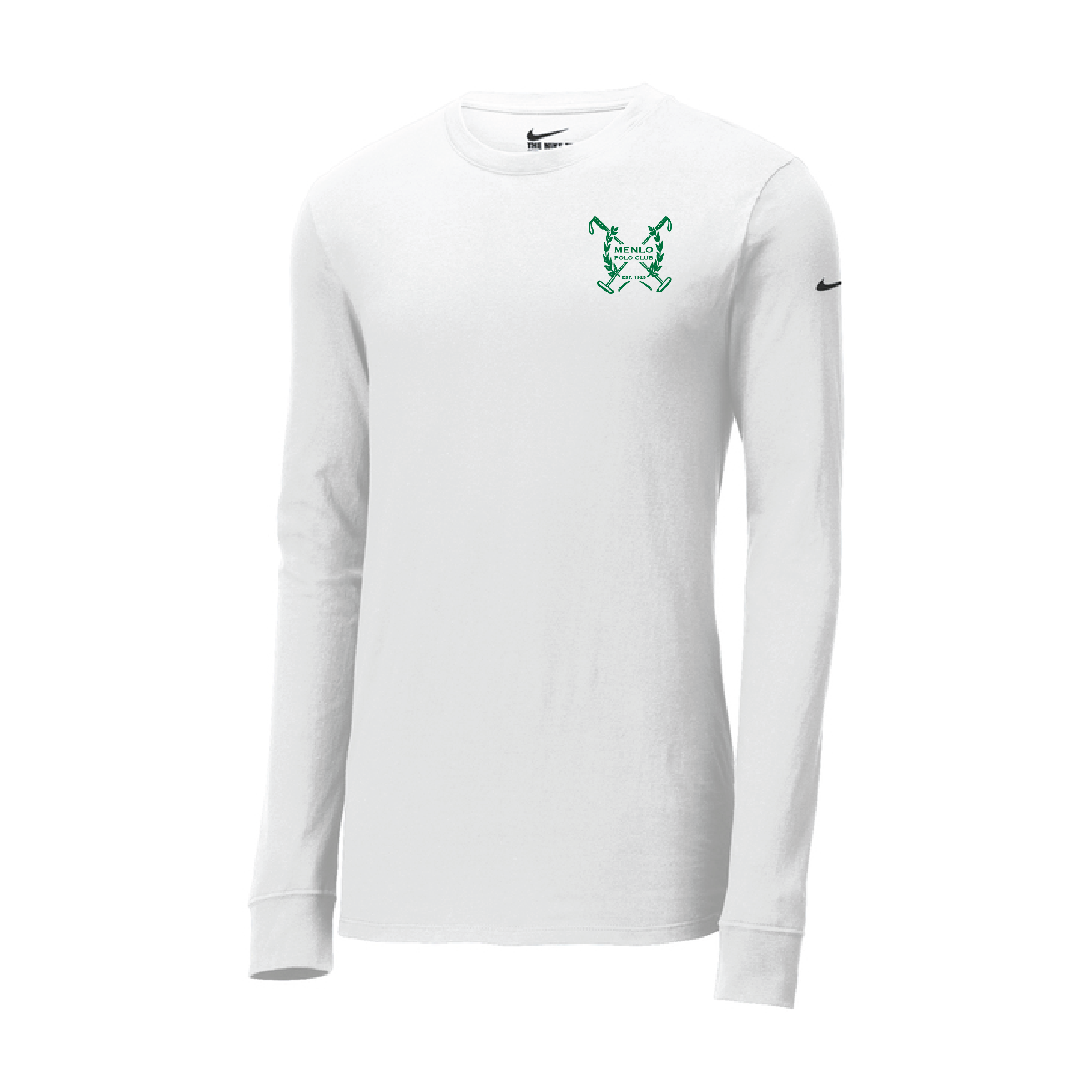 Menlo Polo Club Men's Nike Dri-FIT Long Sleeve Tee