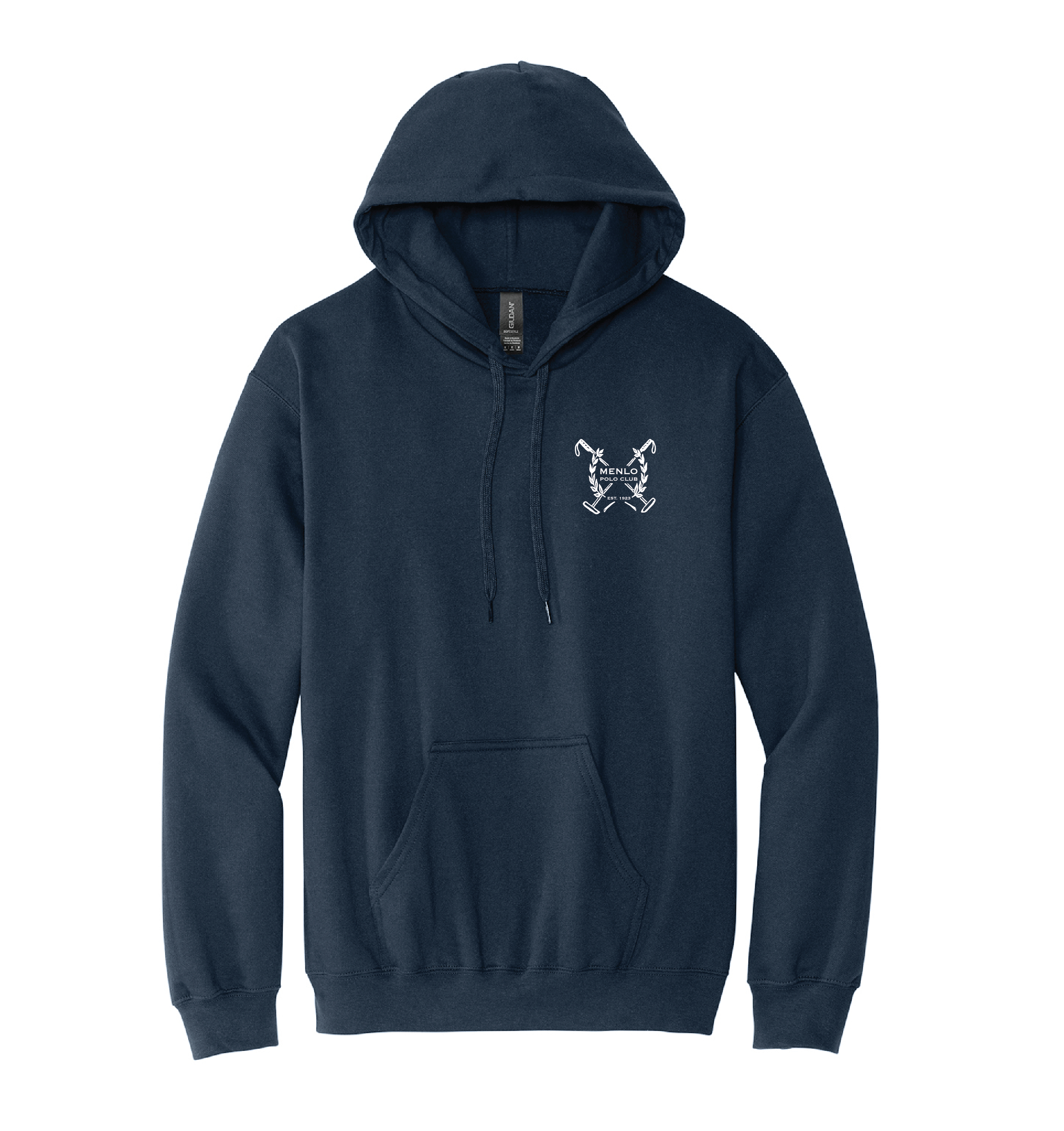 Menlo Polo Club Unisex Gildan Softstyle Pullover Hooded Sweatshirt