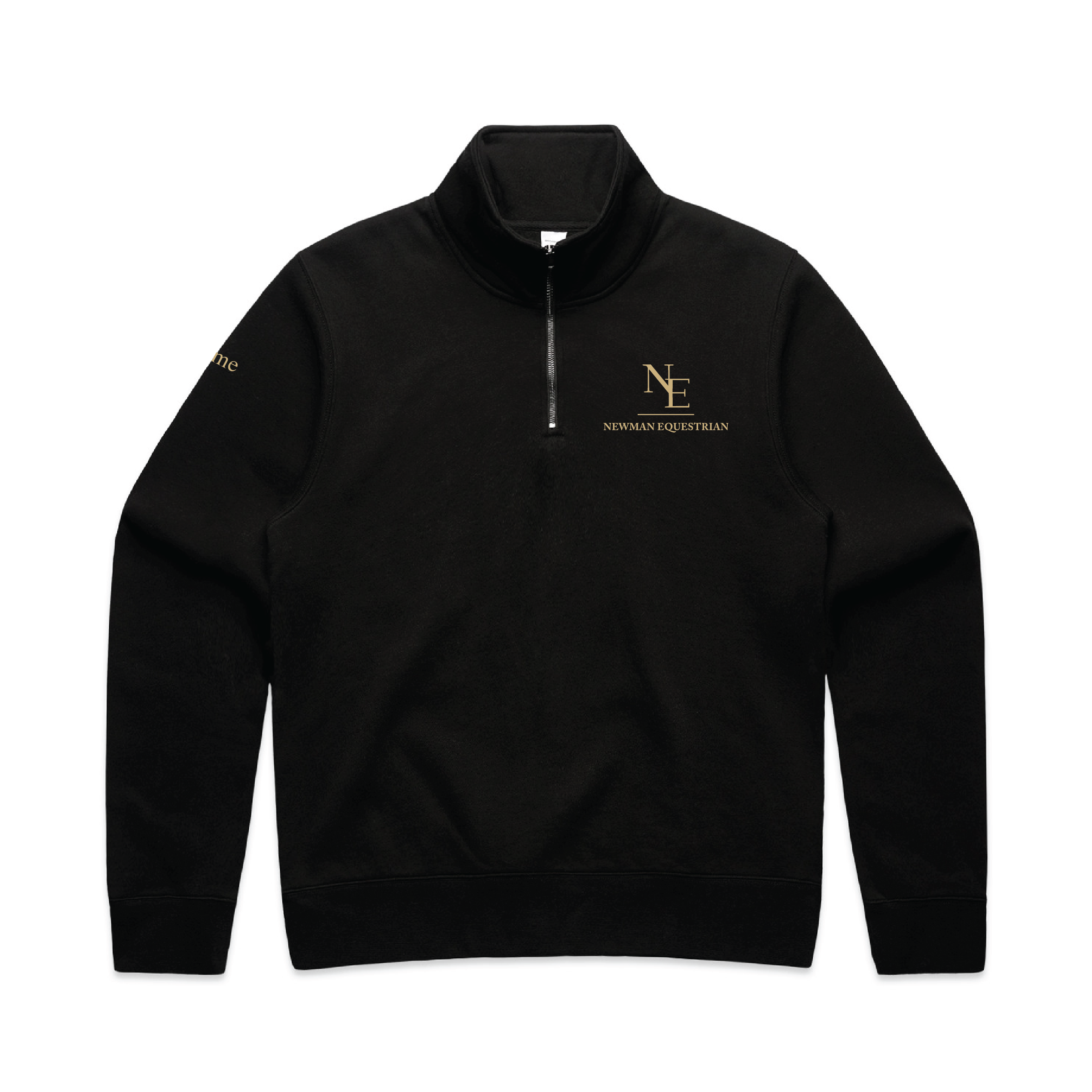 Newman Equestrian Women's AS Colour Stencil Half Zip Crew