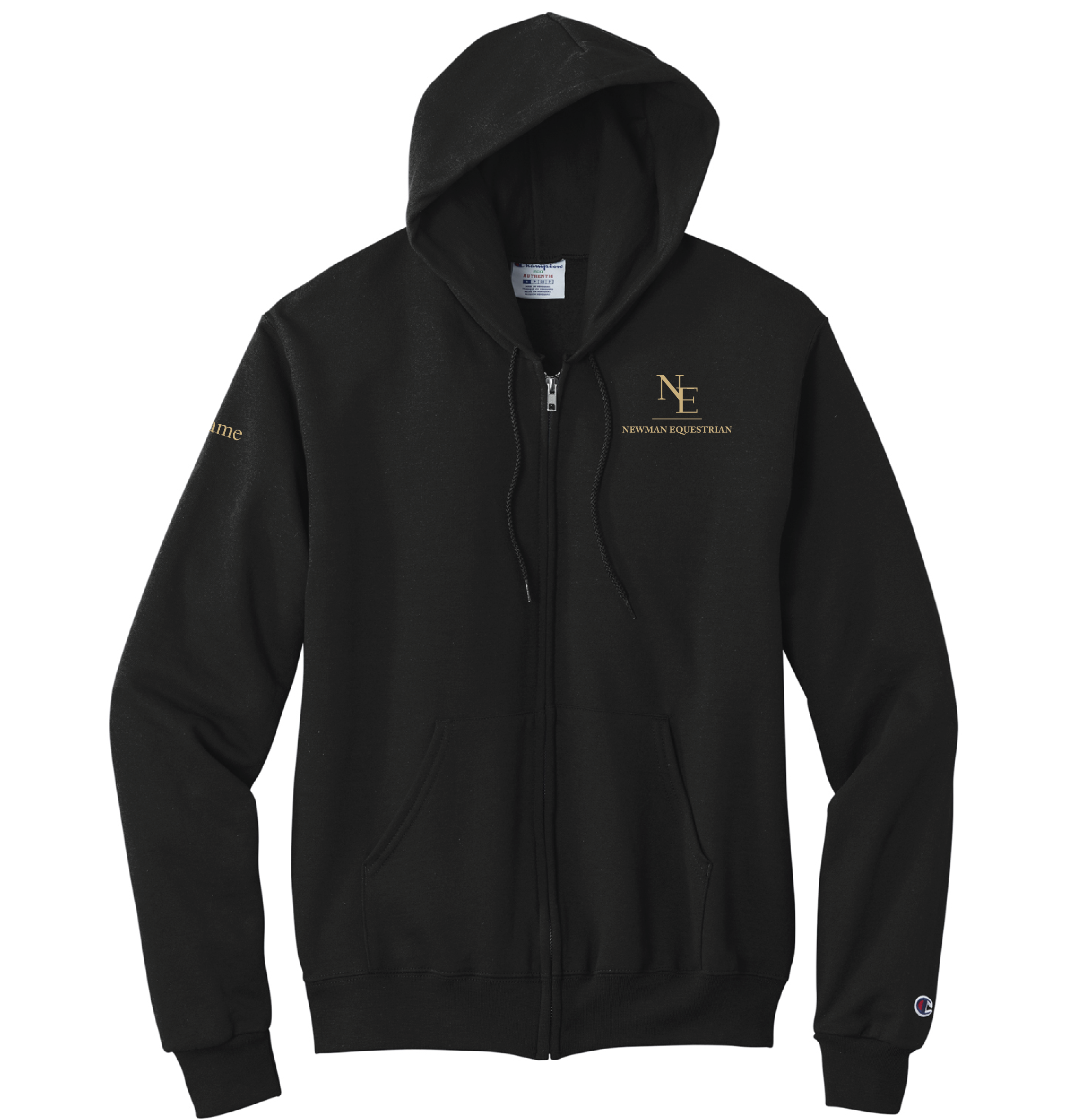 Newman Equestrian Unisex Champion Powerblend Full-Zip Hoodie [GROOMS ONLY]