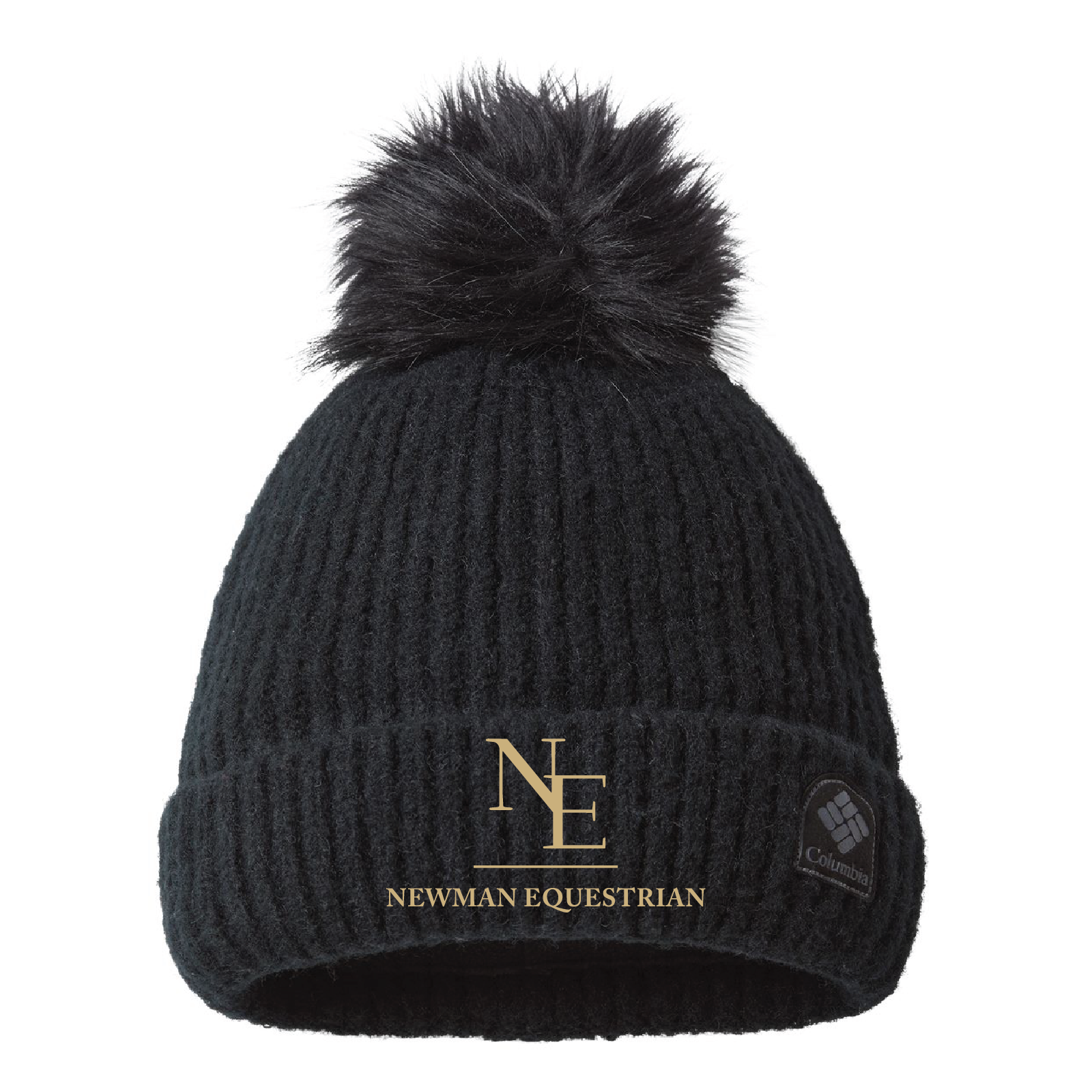 Newman Equestrian Columbia Winter Pom Beanie