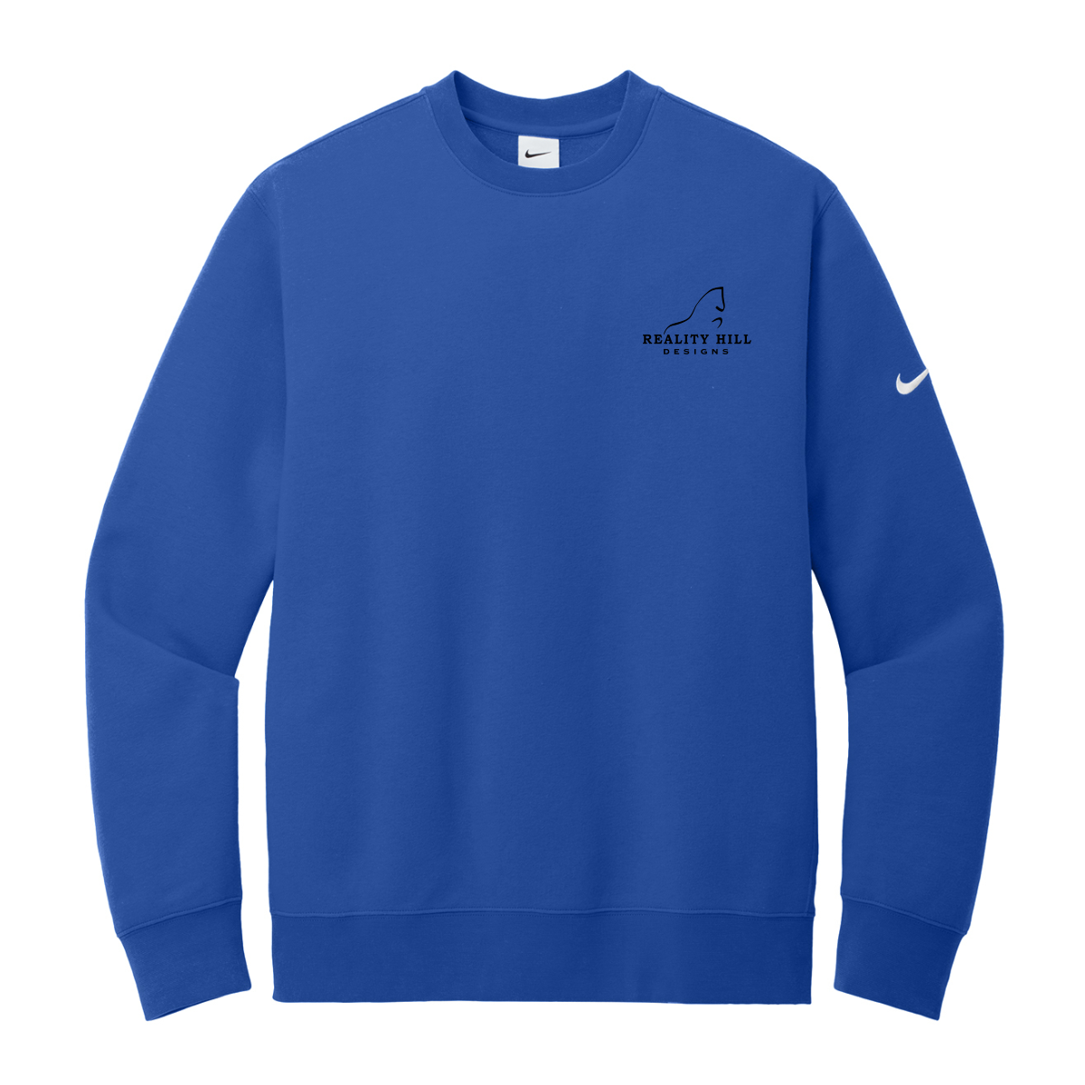 Unisex Nike Club Fleece Sleeve Swoosh Crew