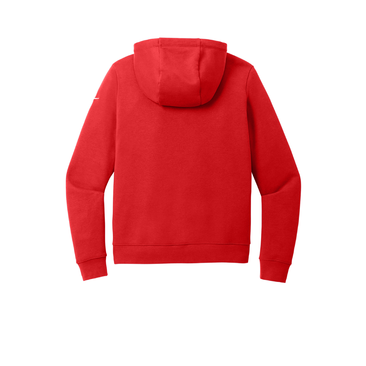 Women's Nike Club Fleece Sleeve Swoosh Pullover Hooded Sweatshirt