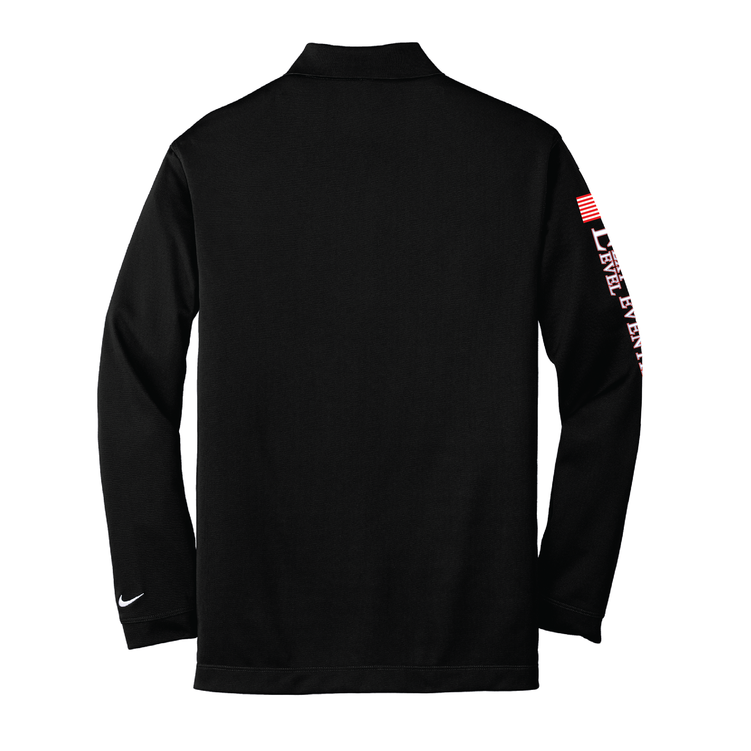 Next Level Eventing Men’s Nike Long Sleeve Stretch Dri-FIT Polo