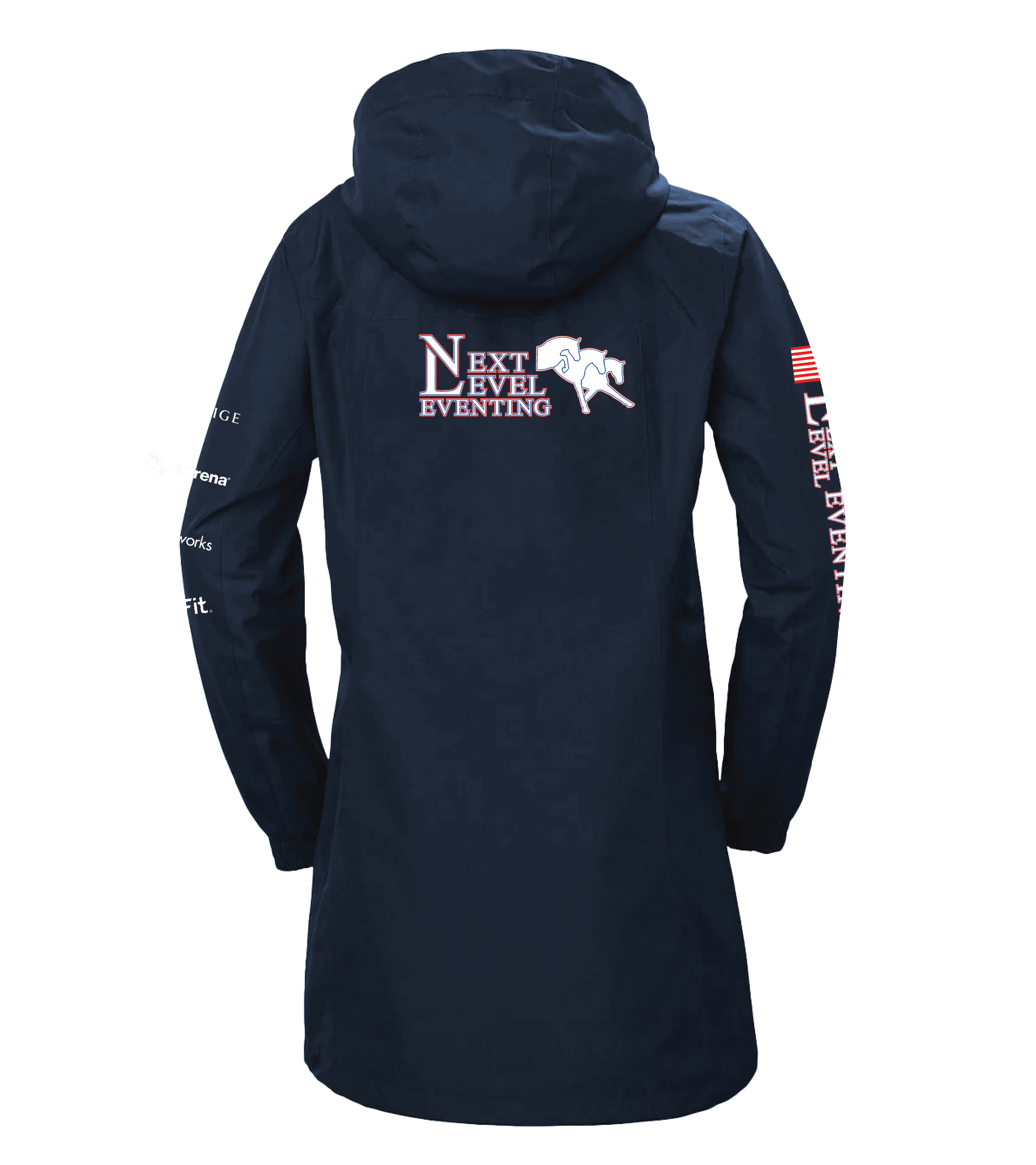 Next Level Eventing Women's Helly Hansen Long Aden Rain Jacket