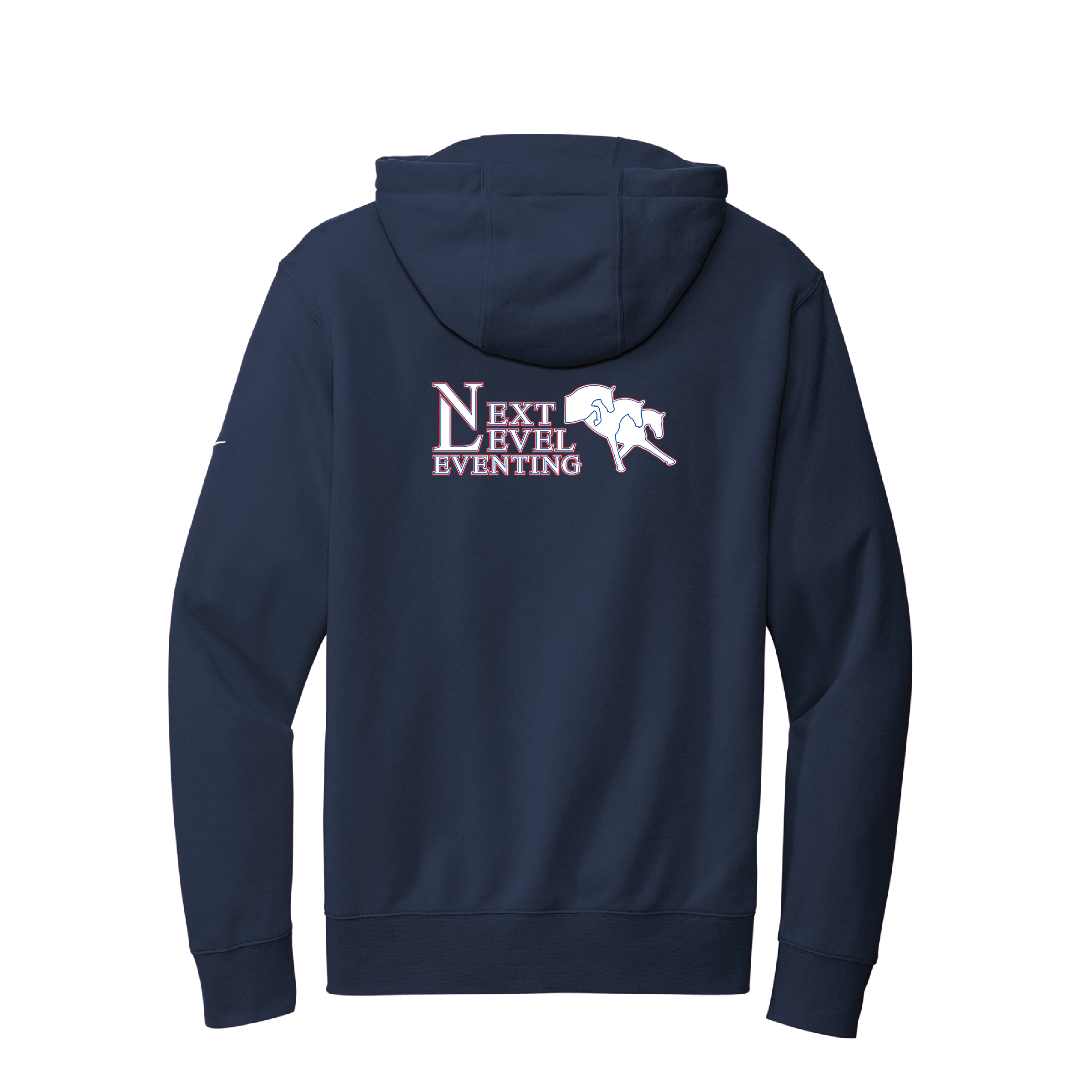 Next Level Eventing Men's Nike Club Fleece Full-Zip Hoodie
