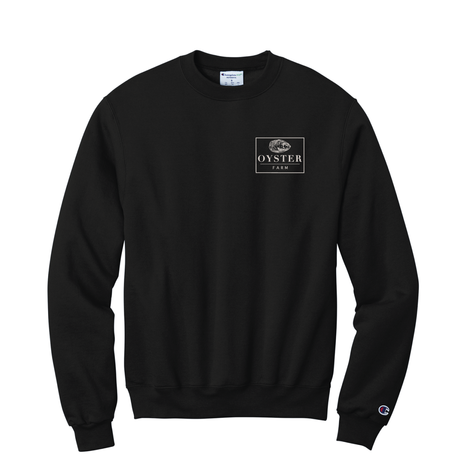 Oyster Farm Unisex Champion Powerblend Crewneck Sweatshirt