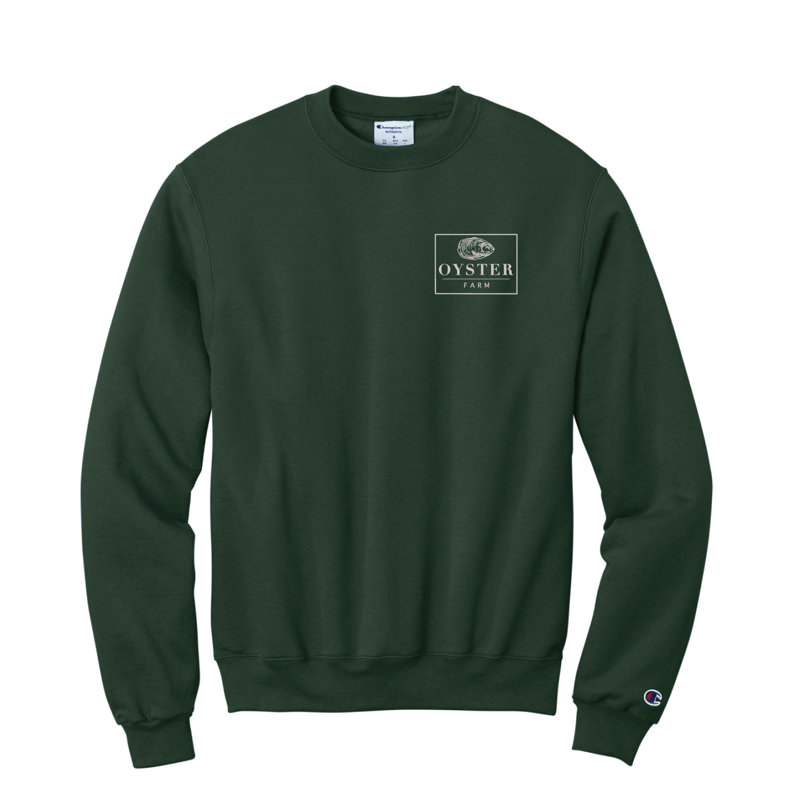 Oyster Farm Unisex Champion Powerblend Crewneck Sweatshirt