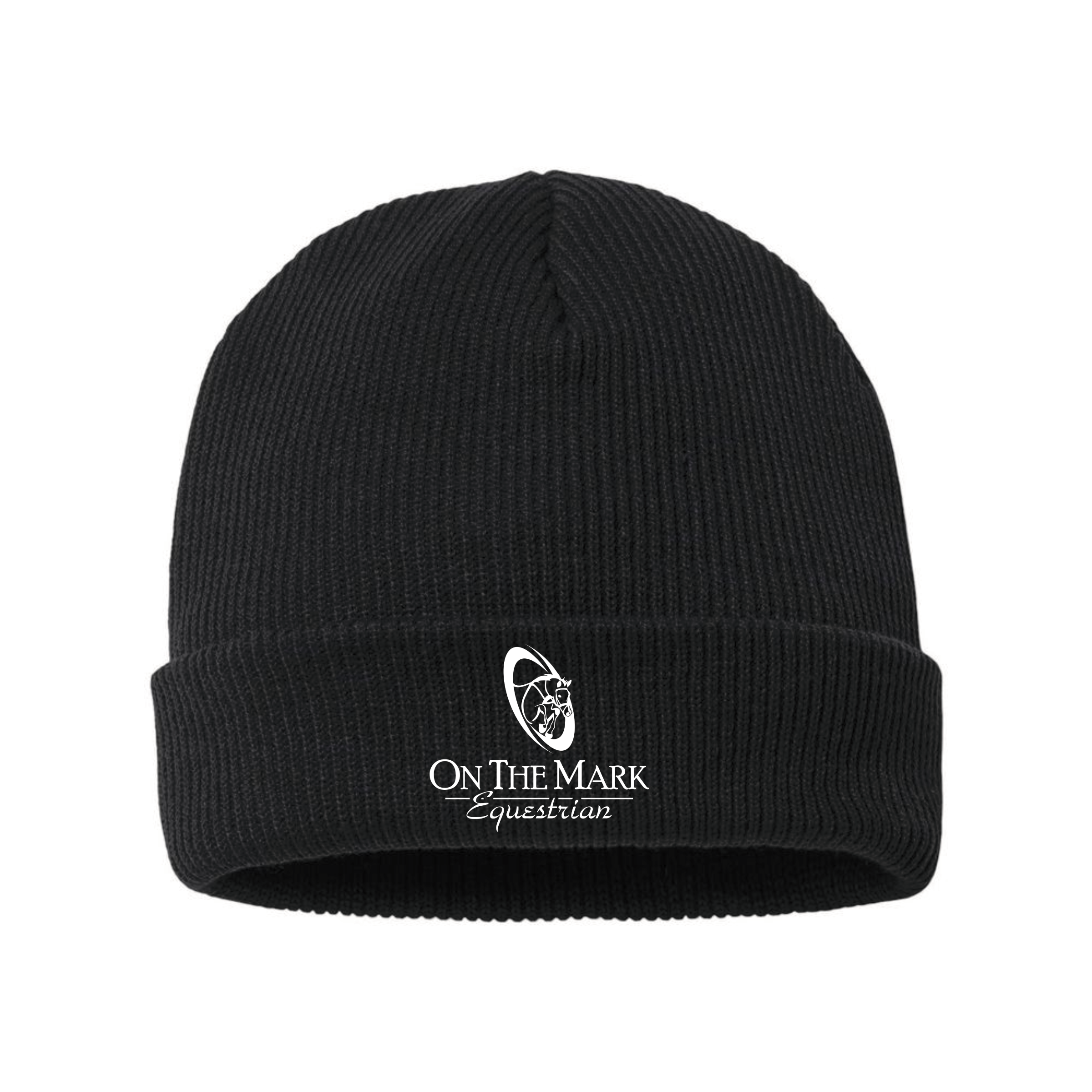 On The Mark Equestrian Columbia Whirlibird Cuff Beanie