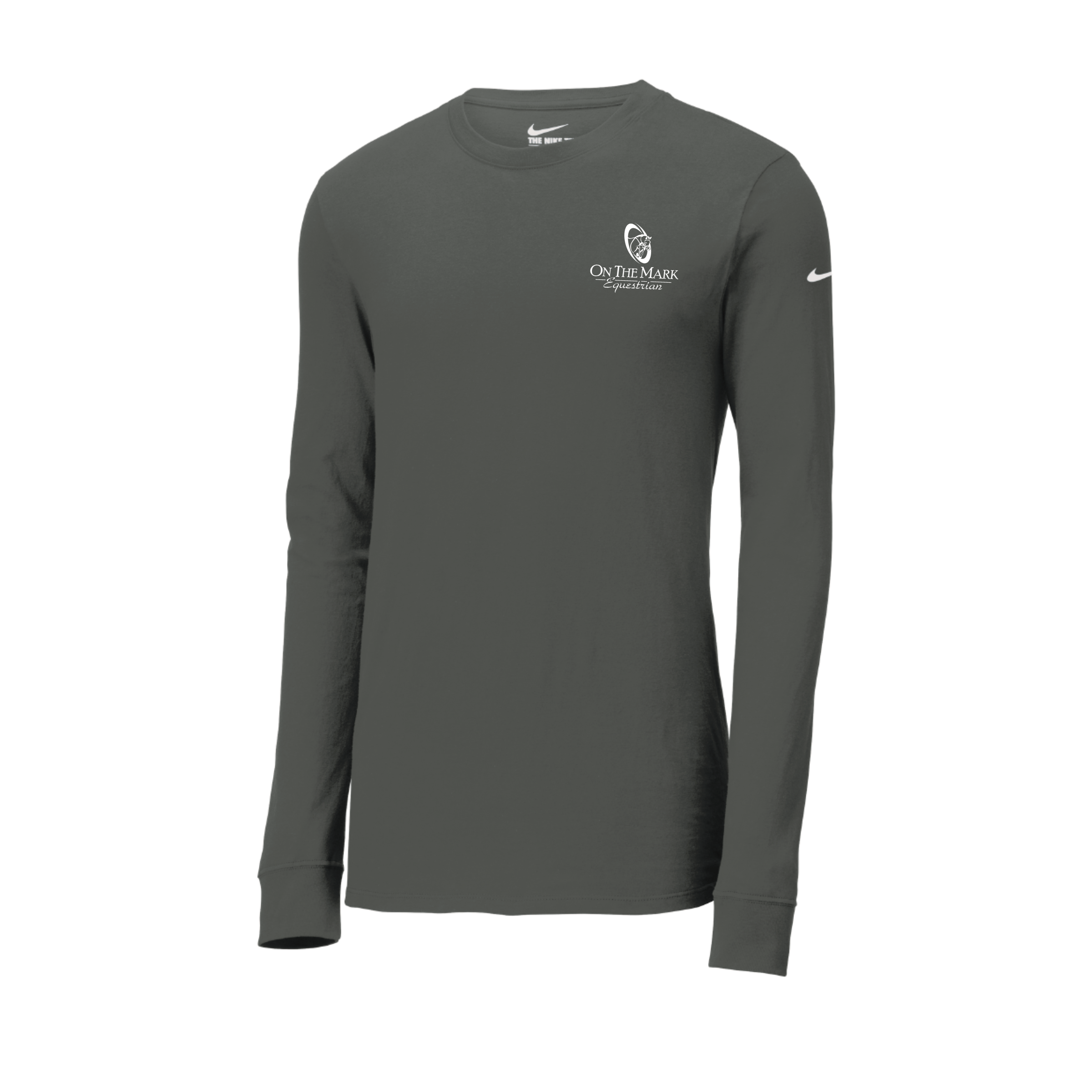 On The Mark Equestrian Men's Nike Dri-FIT Long Sleeve Tee