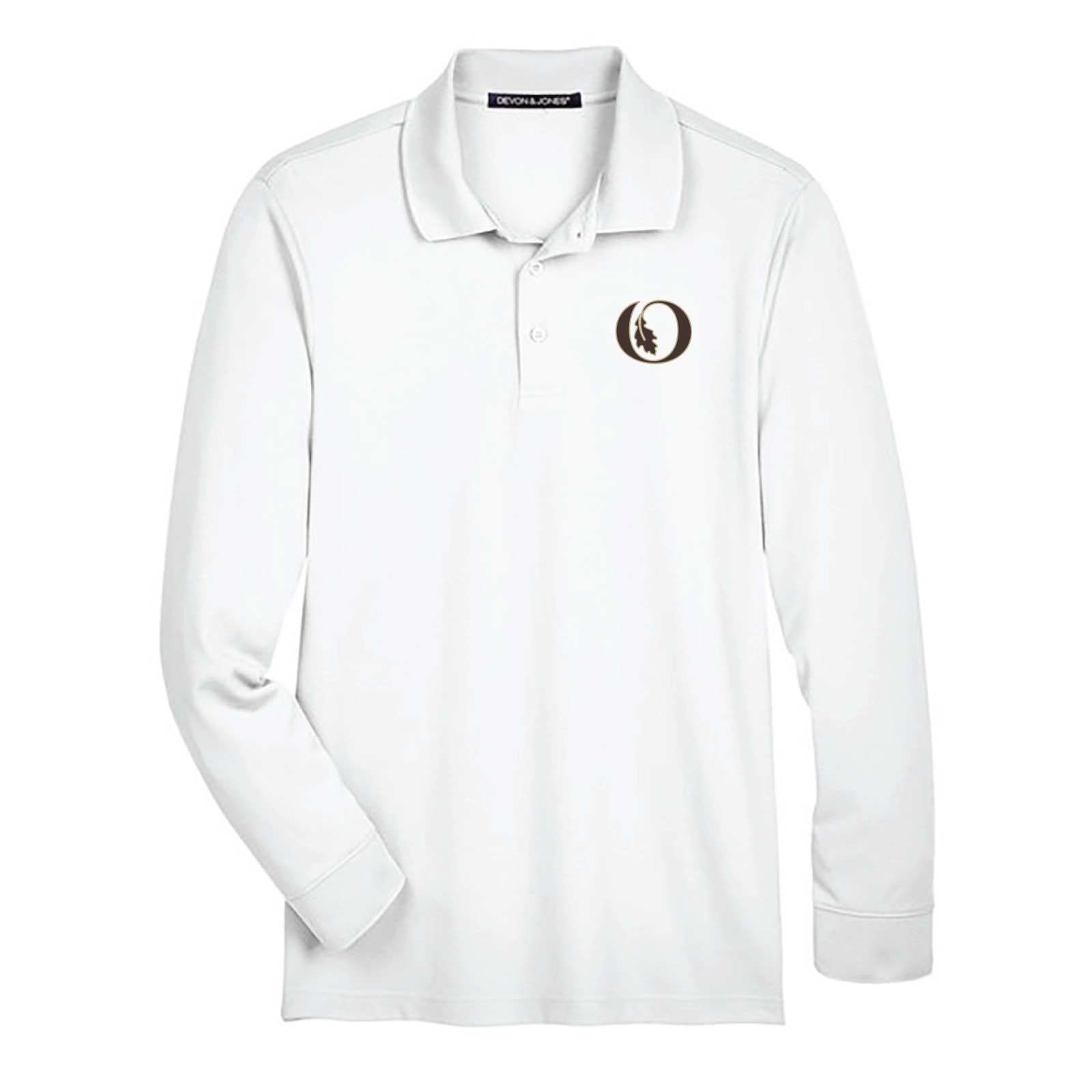 Oakwood Men's Devon & Jones Long Sleeve Performance Polo