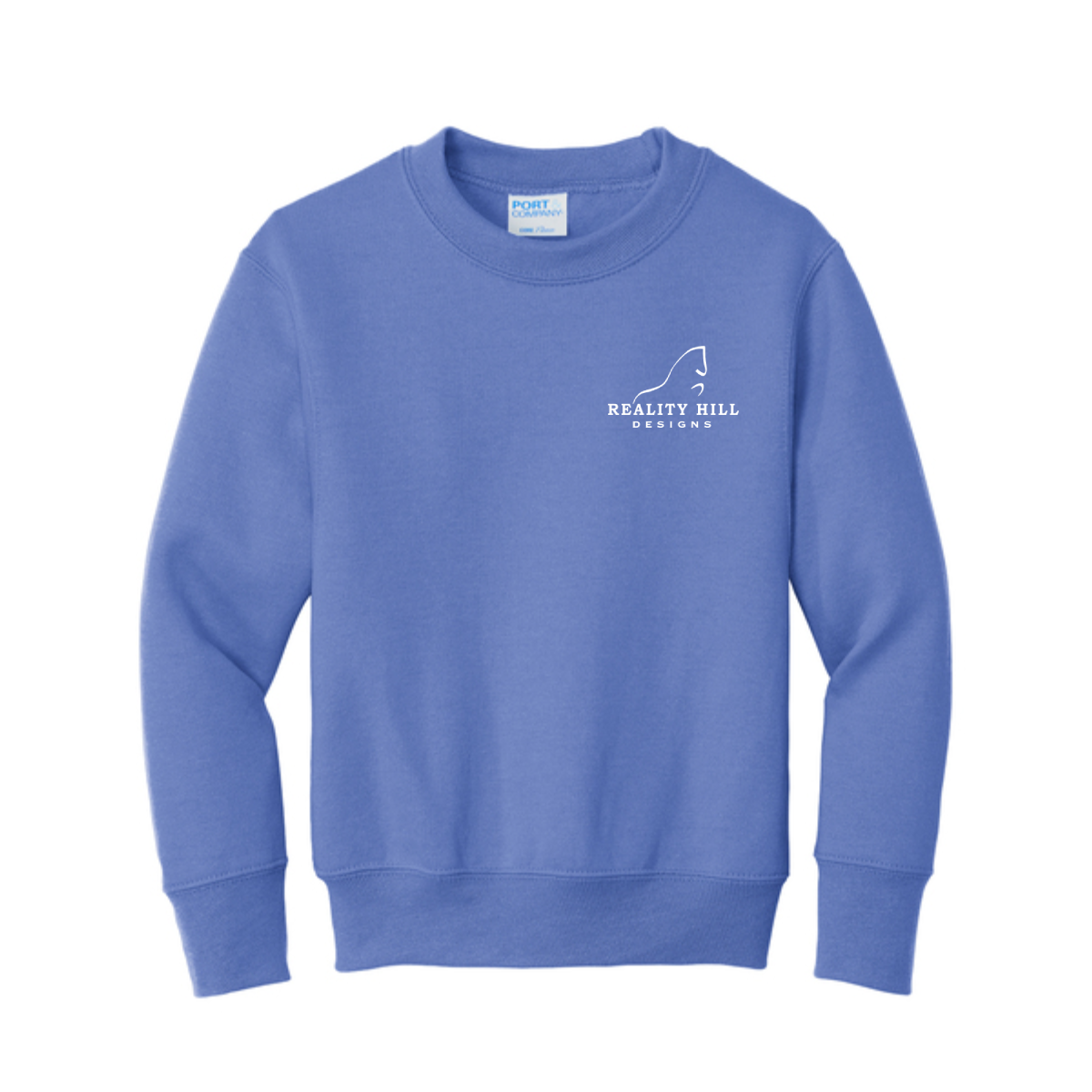Youth Port & Company Fleece Crewneck Sweatshirt
