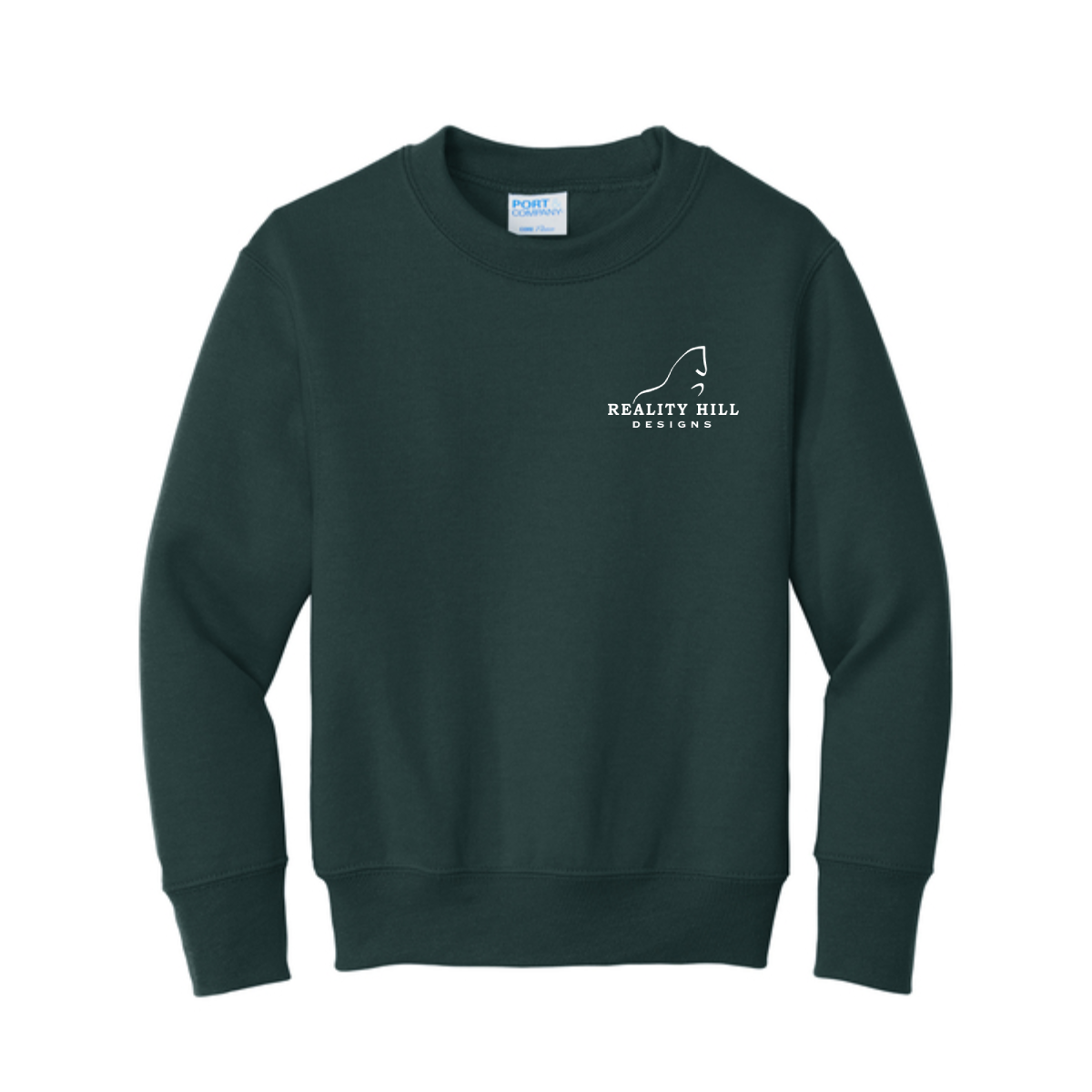 Youth Port & Company Fleece Crewneck Sweatshirt