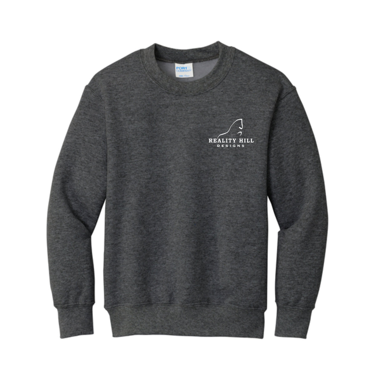 Youth Port & Company Fleece Crewneck Sweatshirt