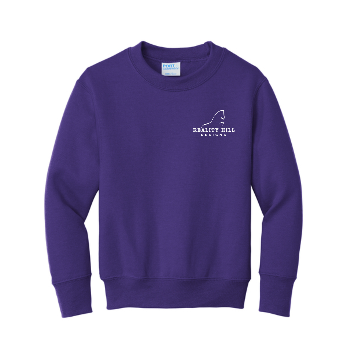 Youth Port & Company Fleece Crewneck Sweatshirt