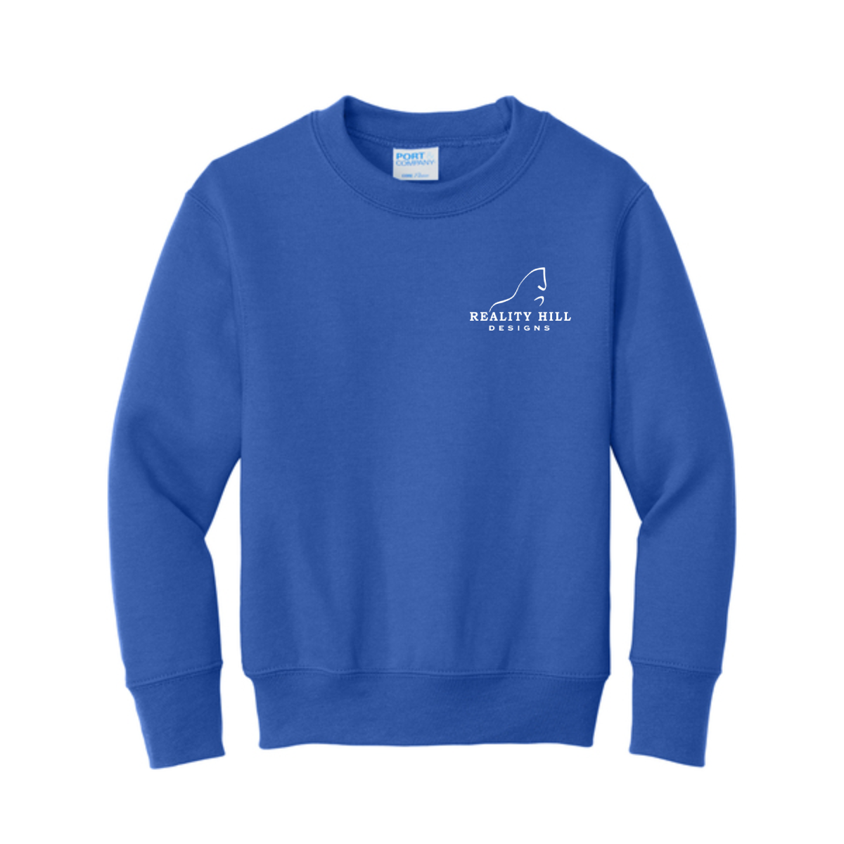 Youth Port & Company Fleece Crewneck Sweatshirt