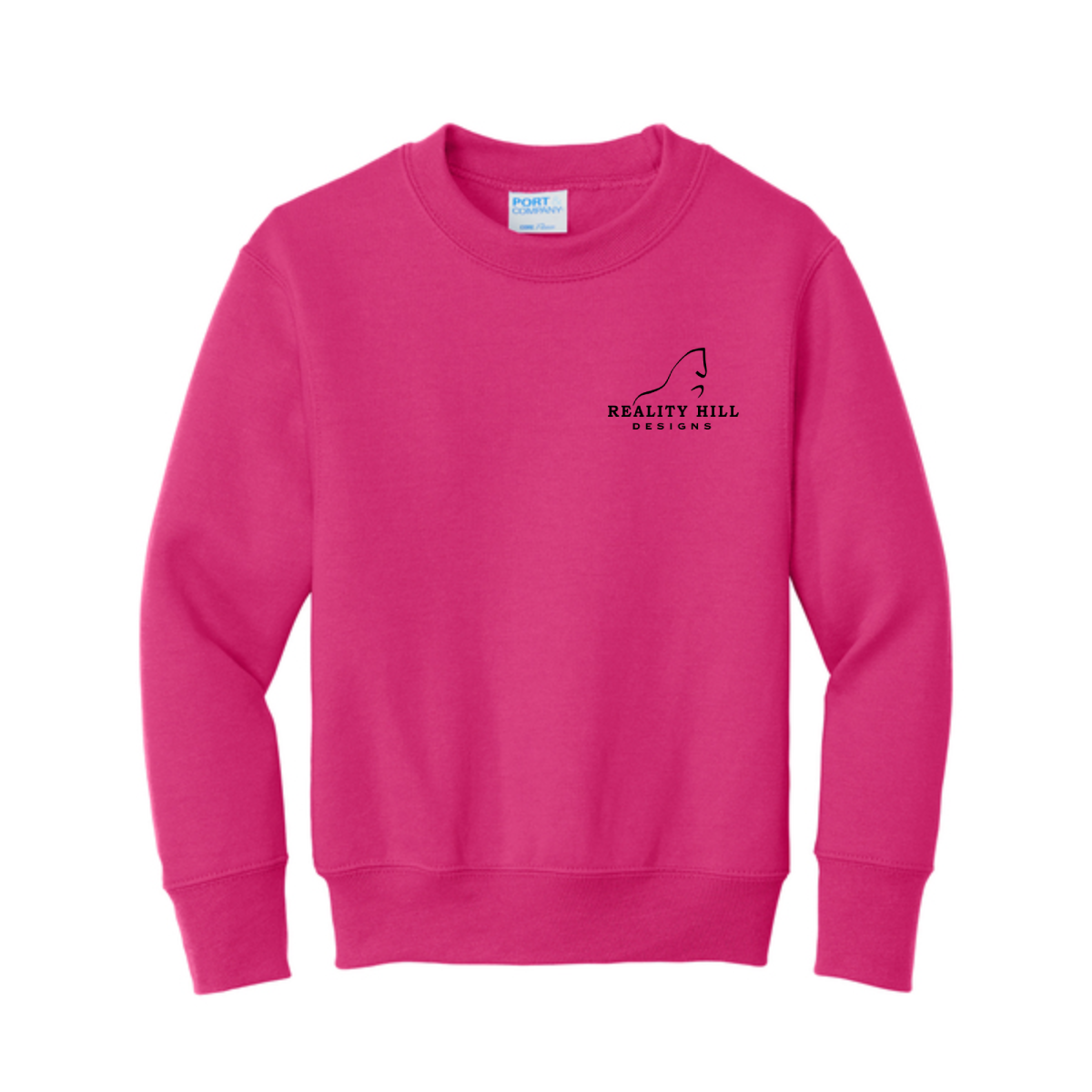 Youth Port & Company Fleece Crewneck Sweatshirt