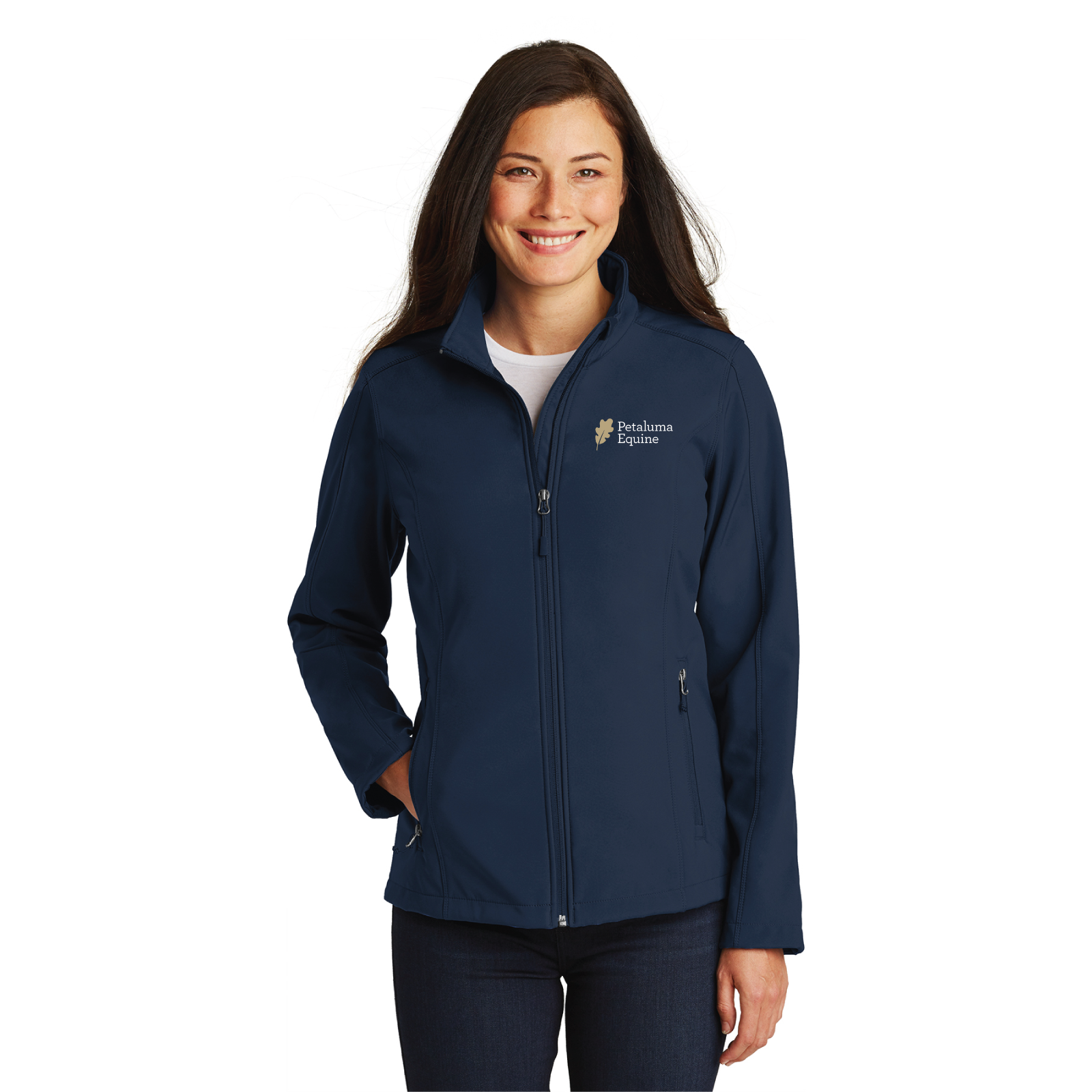 Petaluma Equine Women's Port Authority Core Soft Shell Jacket