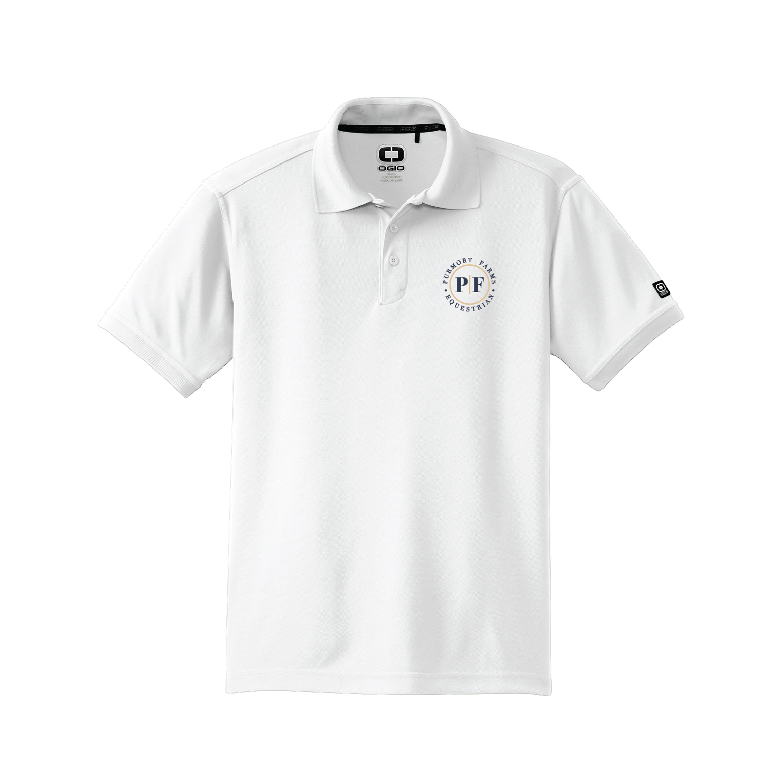 Purmort Farms Men's OGIO Caliber Short Sleeve Polo