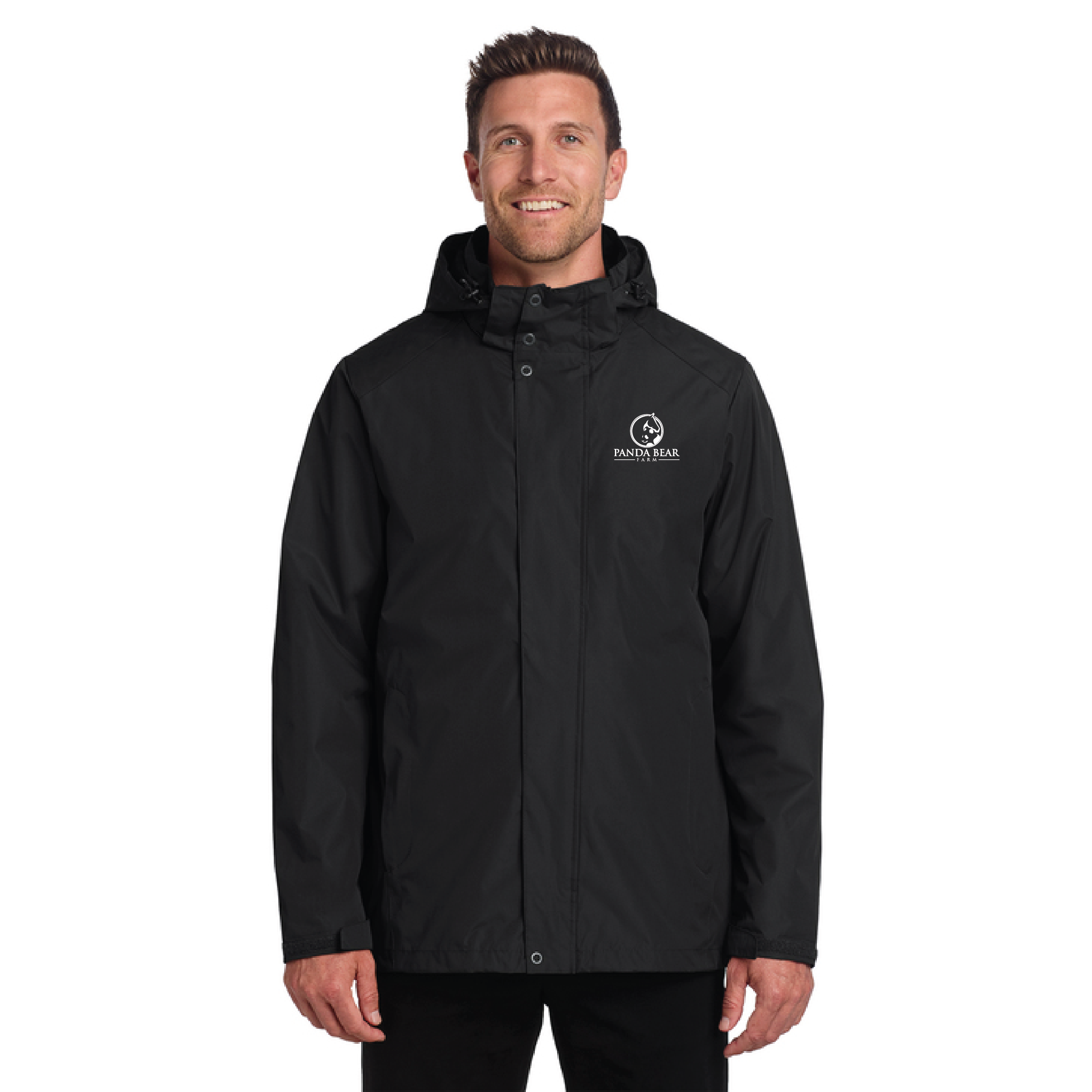Panda Bear Farm Men's Port Authority All-Weather 3-in-1 Jacket