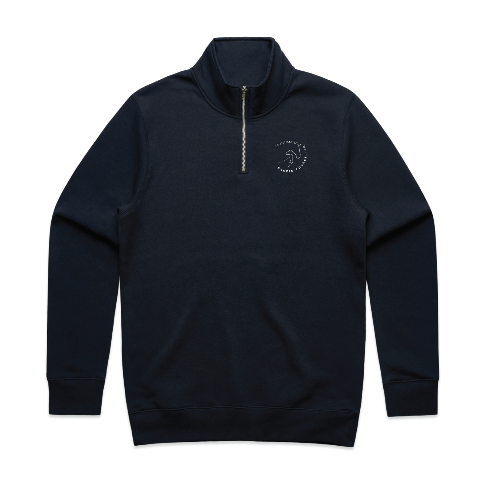 Rardin Equestrian Men's AS Colour Stencil Half Zip Crew