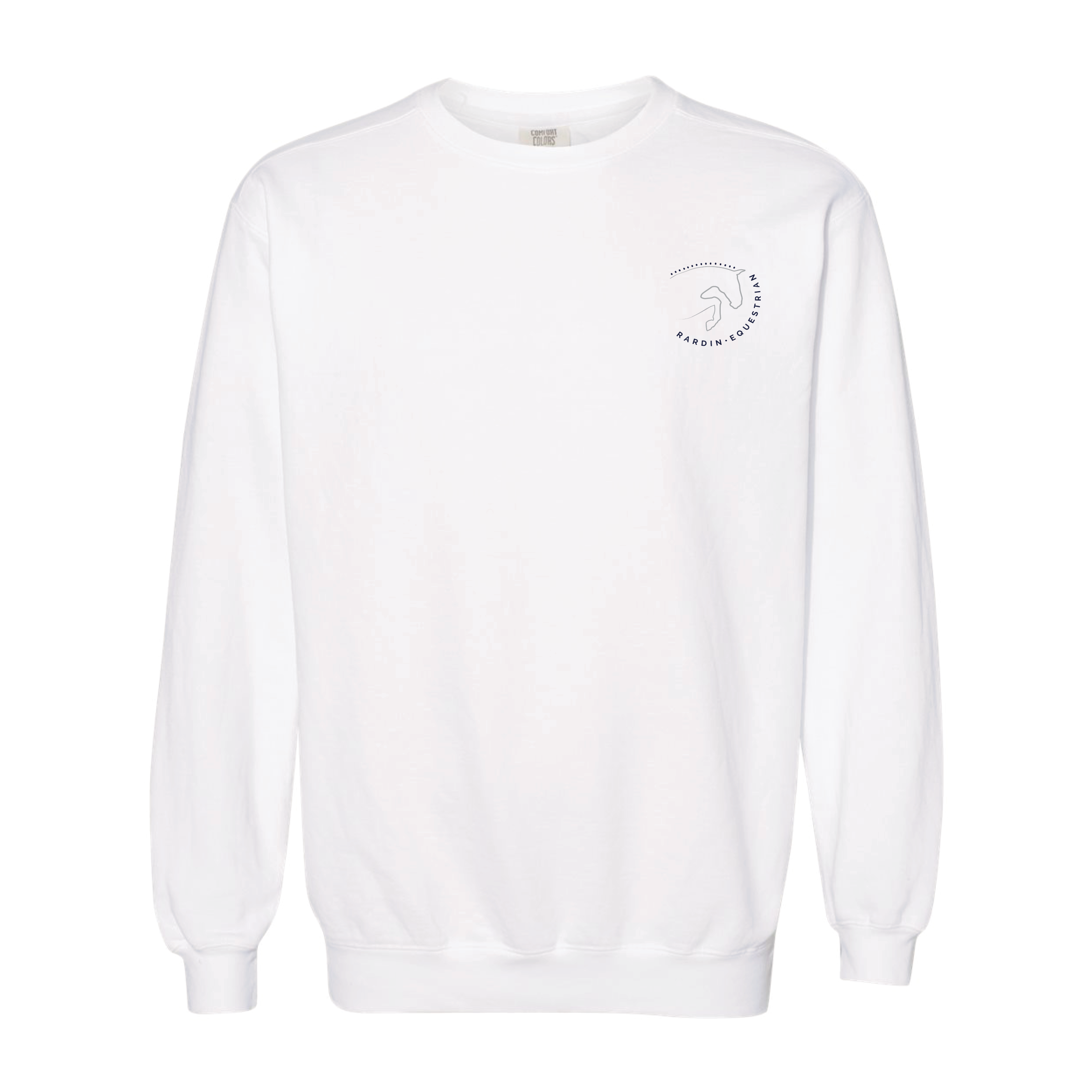 Rardin Equestrian Unisex Comfort Colors Garment Dyed Crewneck