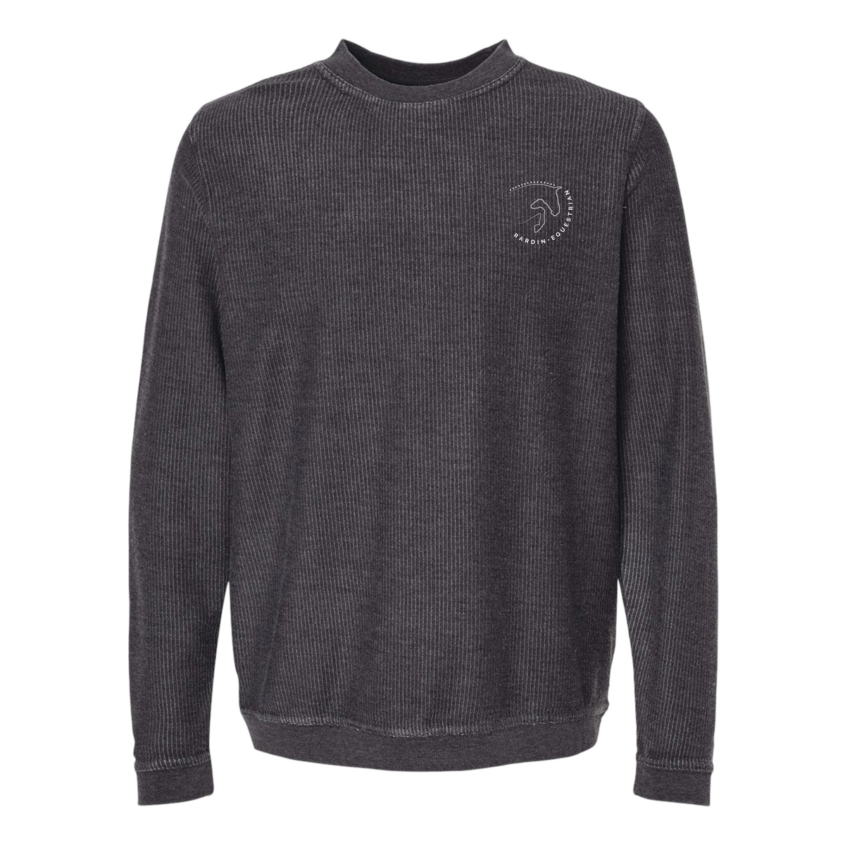 Rardin Equestrian Unisex Boxercraft Corded Crewneck Sweatshirt