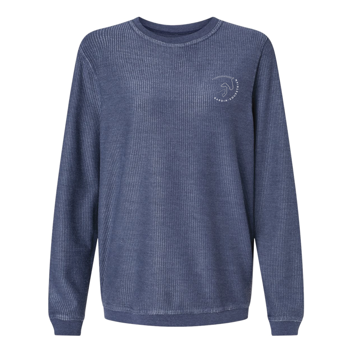 Rardin Equestrian Unisex Boxercraft Corded Crewneck Sweatshirt
