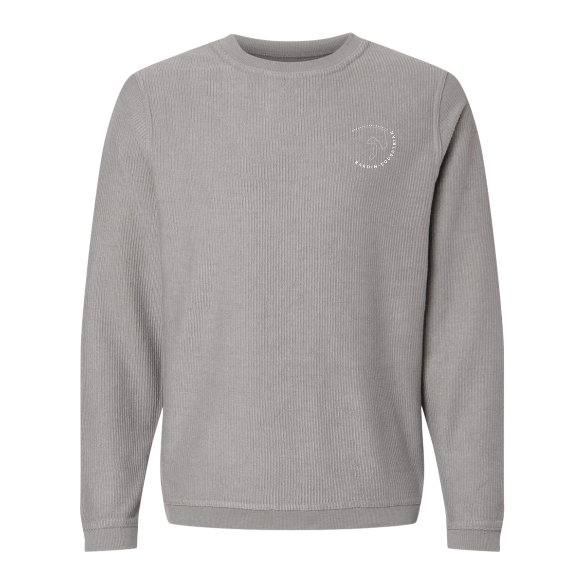Rardin Equestrian Unisex Boxercraft Corded Crewneck Sweatshirt