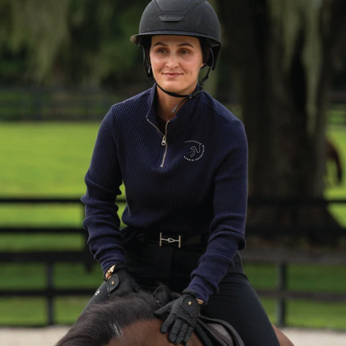Rardin Equestrian Euphoric Equestrian Good Mood 1/4 Zip Waffle