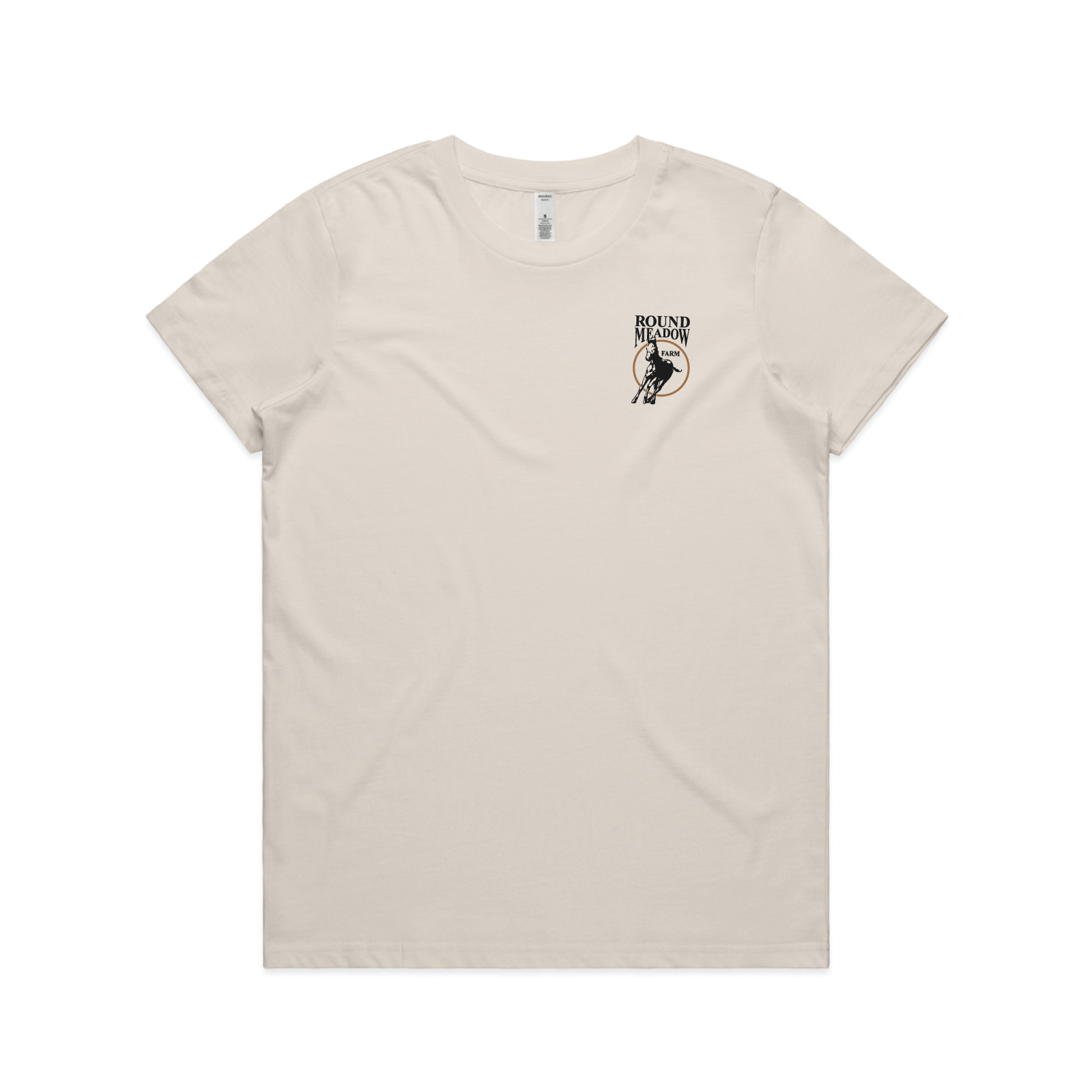 Round Meadow Women's Ascolour Basic Tee