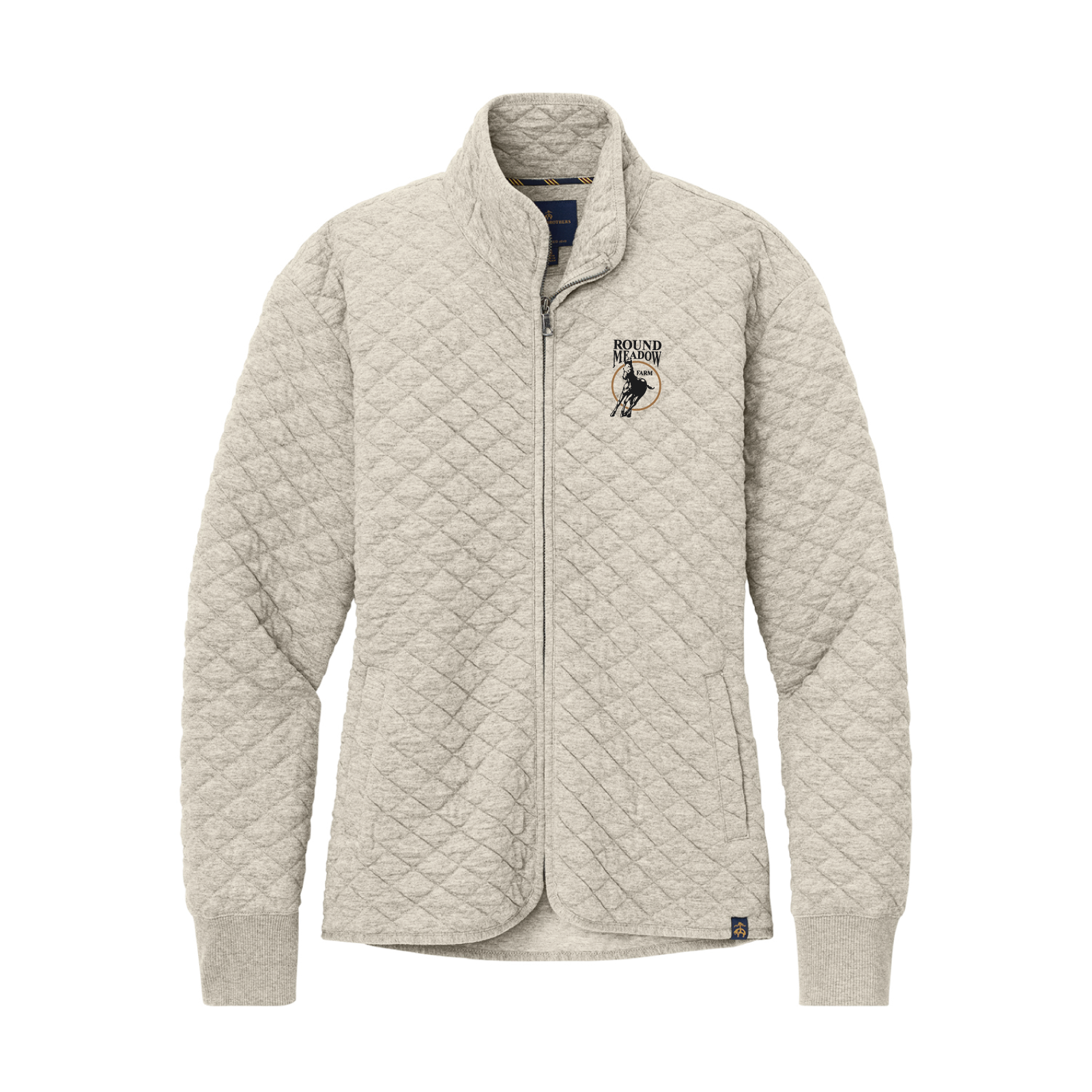 Women's Brooks Brothers Diamond Quilt Full Zip