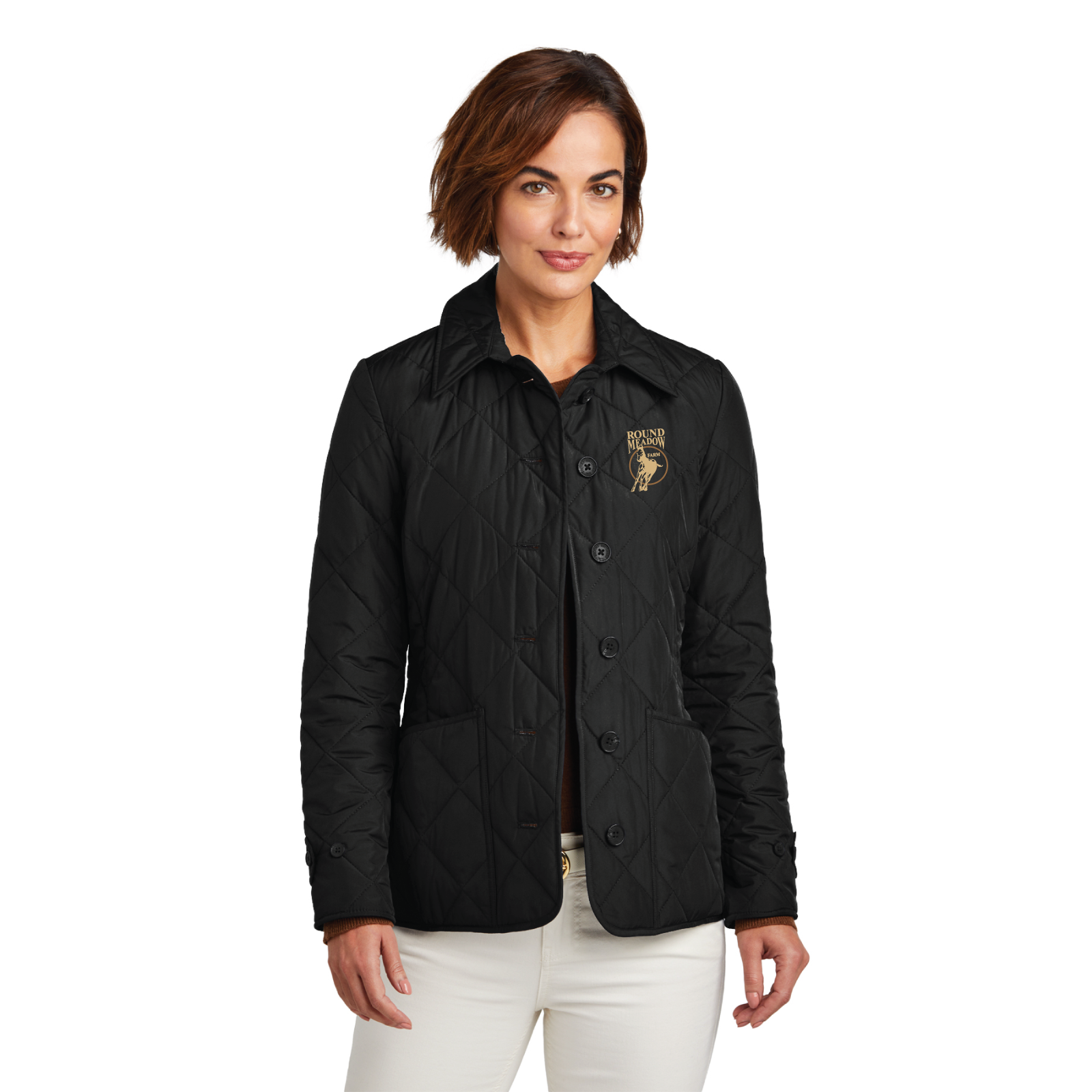 Round Meadow Women's Brooks Brothers Quilted Jacket