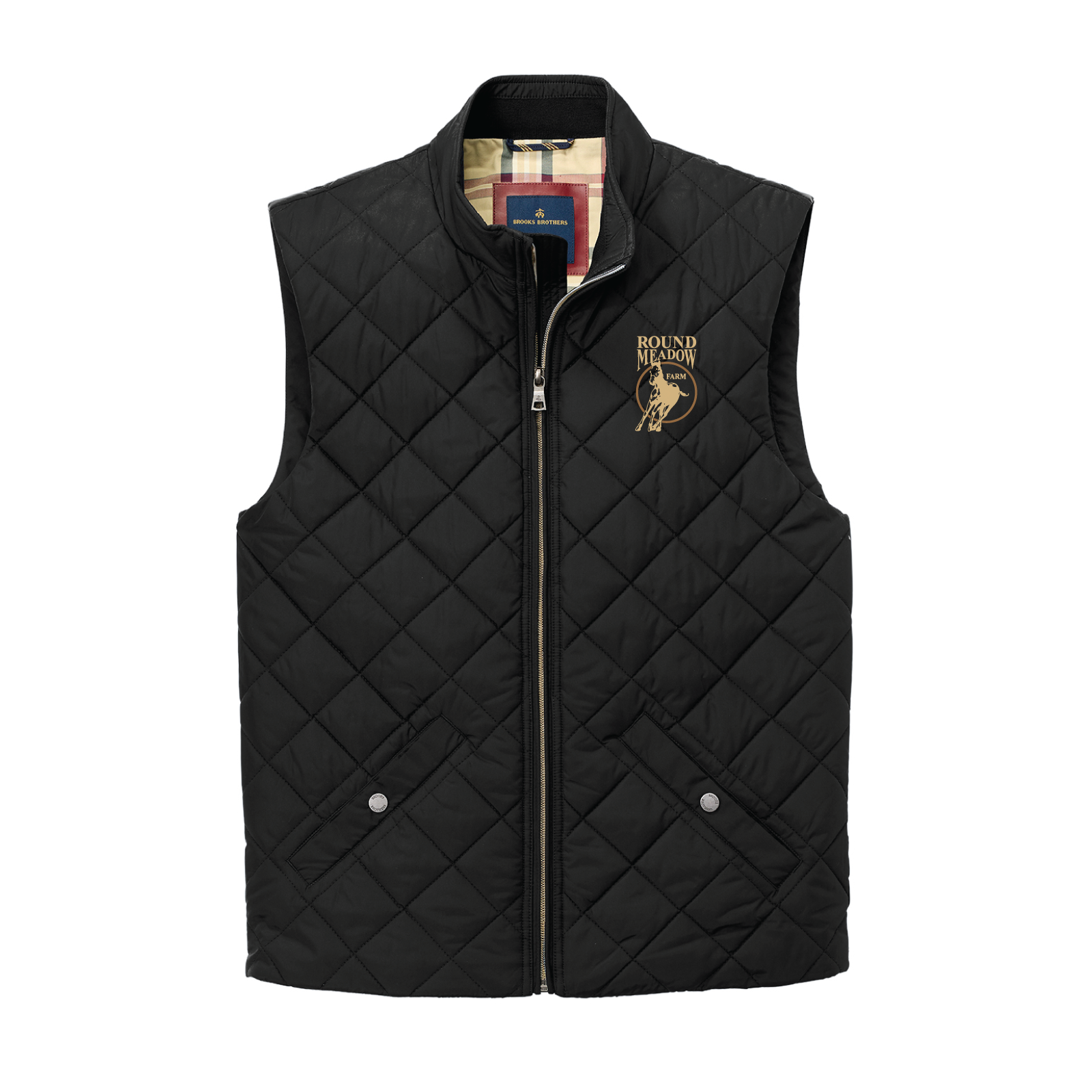 Round Meadow Men's Brooks Brothers Quilted Vest