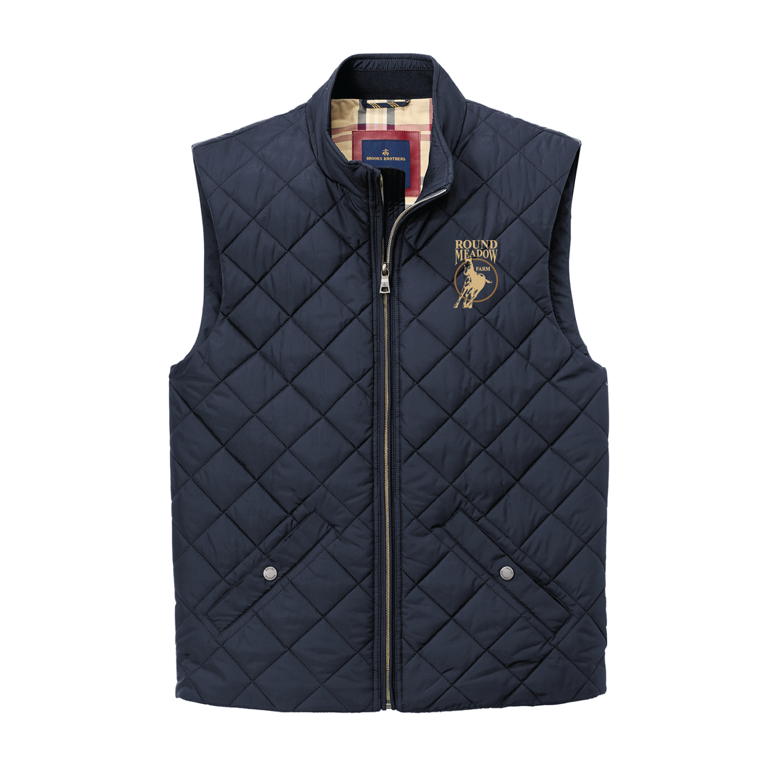 Round Meadow Men's Brooks Brothers Quilted Vest