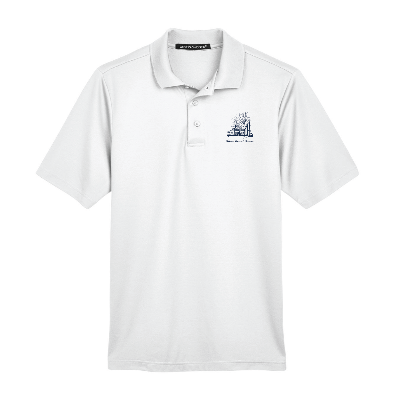 Rose Mount Farm Men's Devon & Jones Performance Polo
