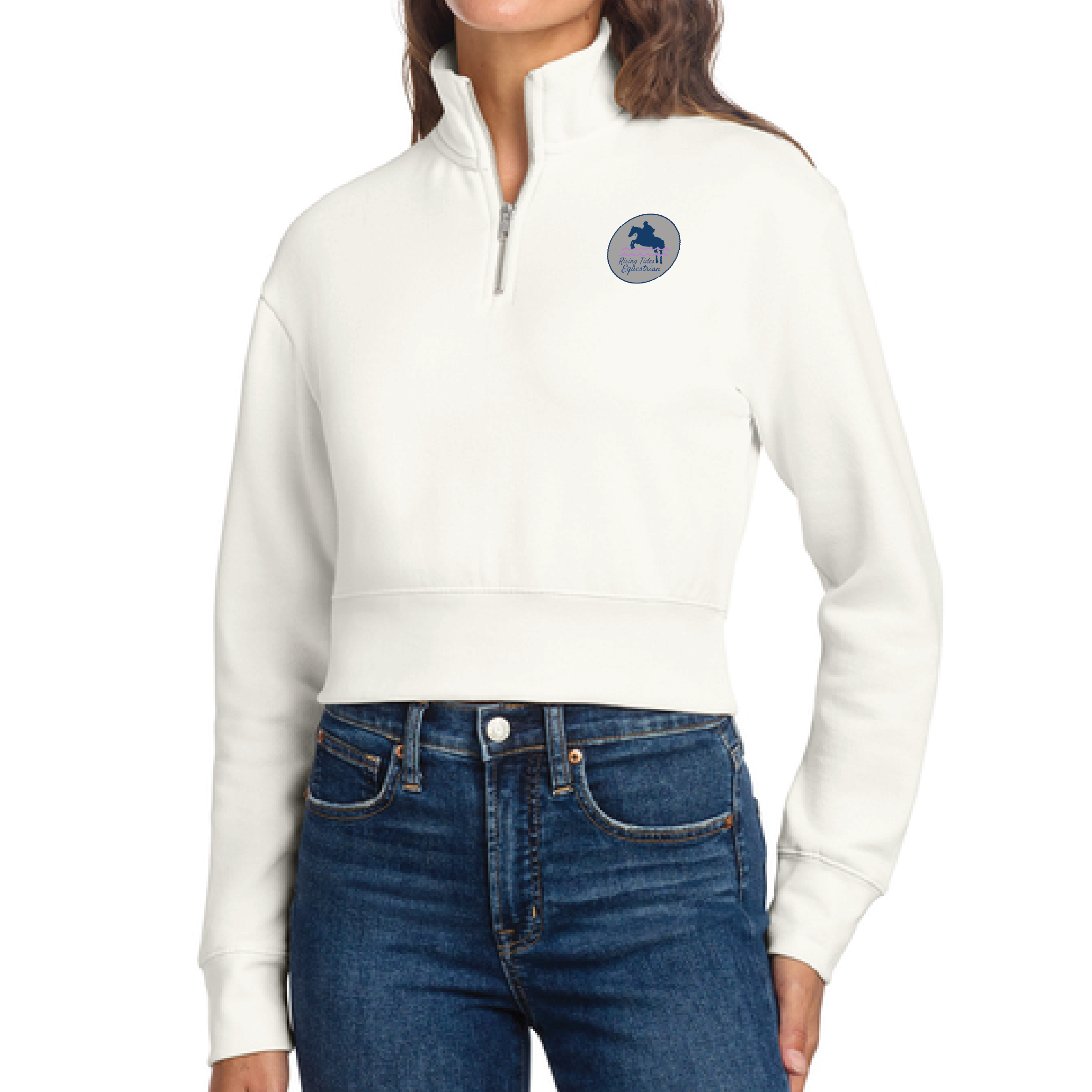 Rising Tides Women's District V.I.T. Fleece 1/2 Zip