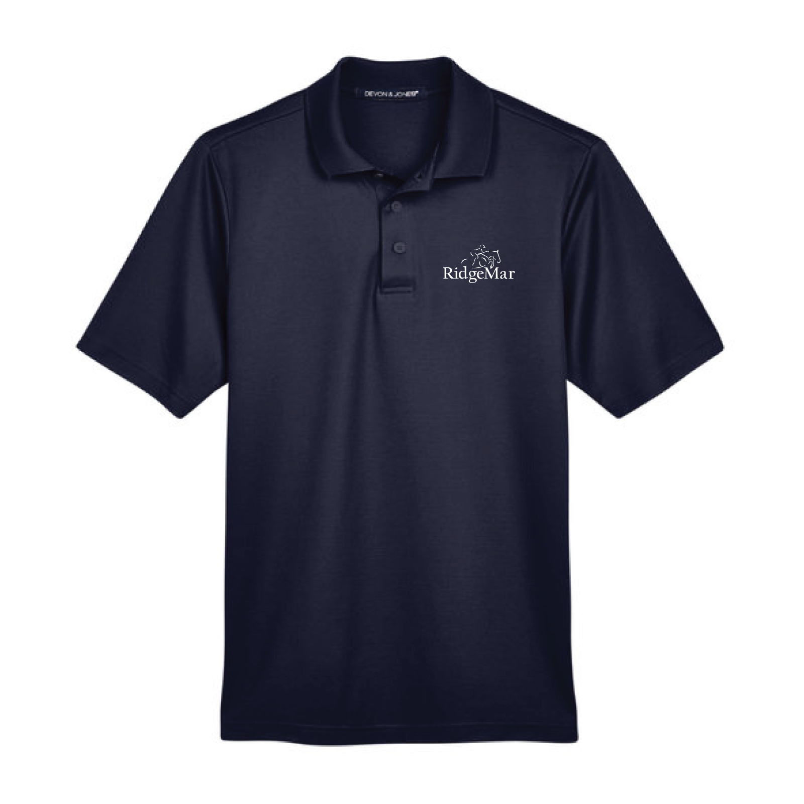 RidgeMar Men's Devon & Jones Performance Polo